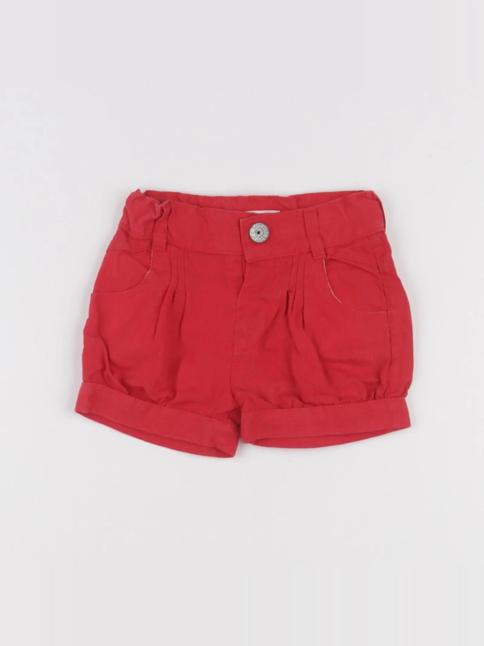 Catimini - short rouge - 6 mois