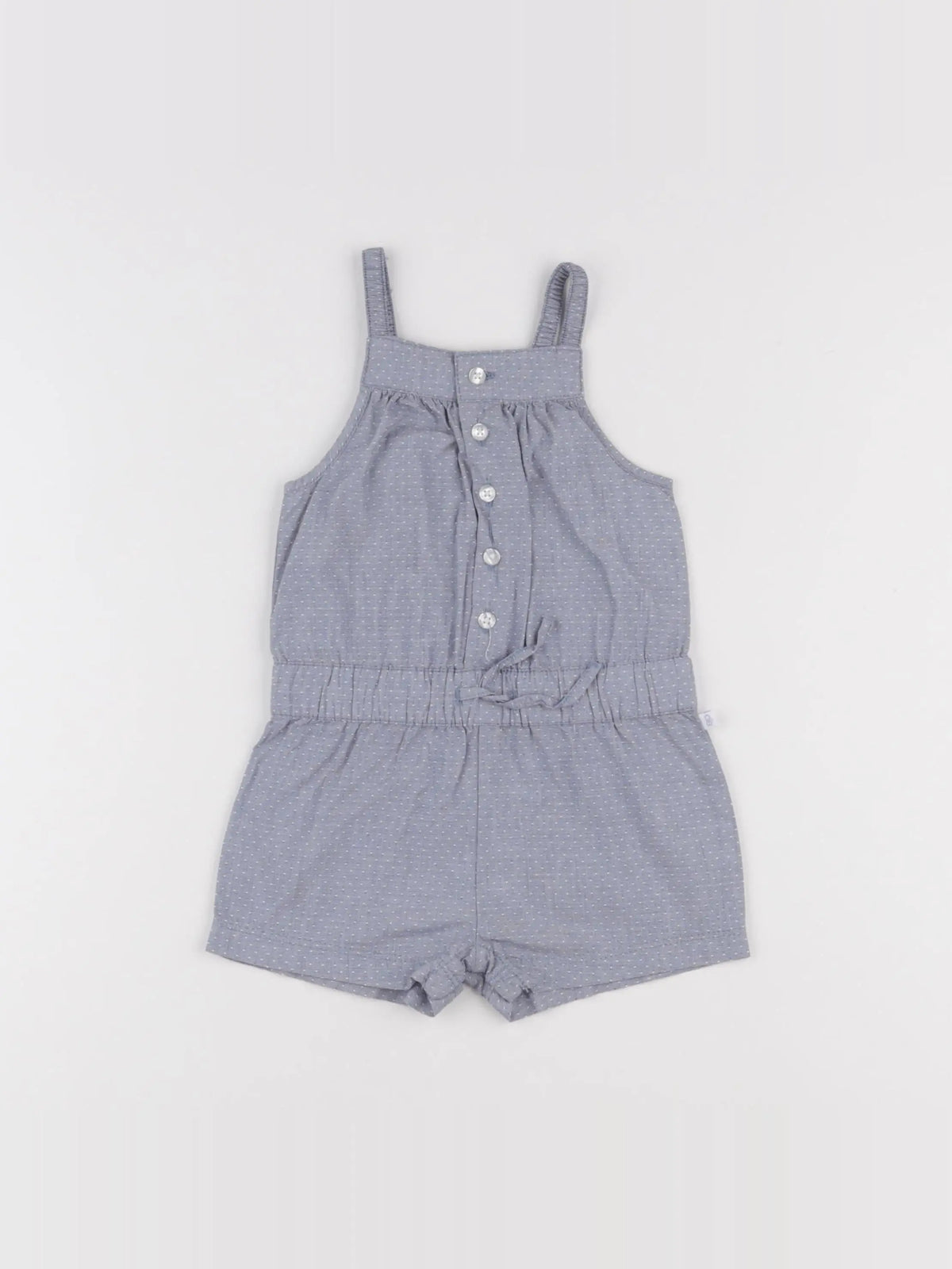 Obaïbi - combinaison bleu - 12 mois