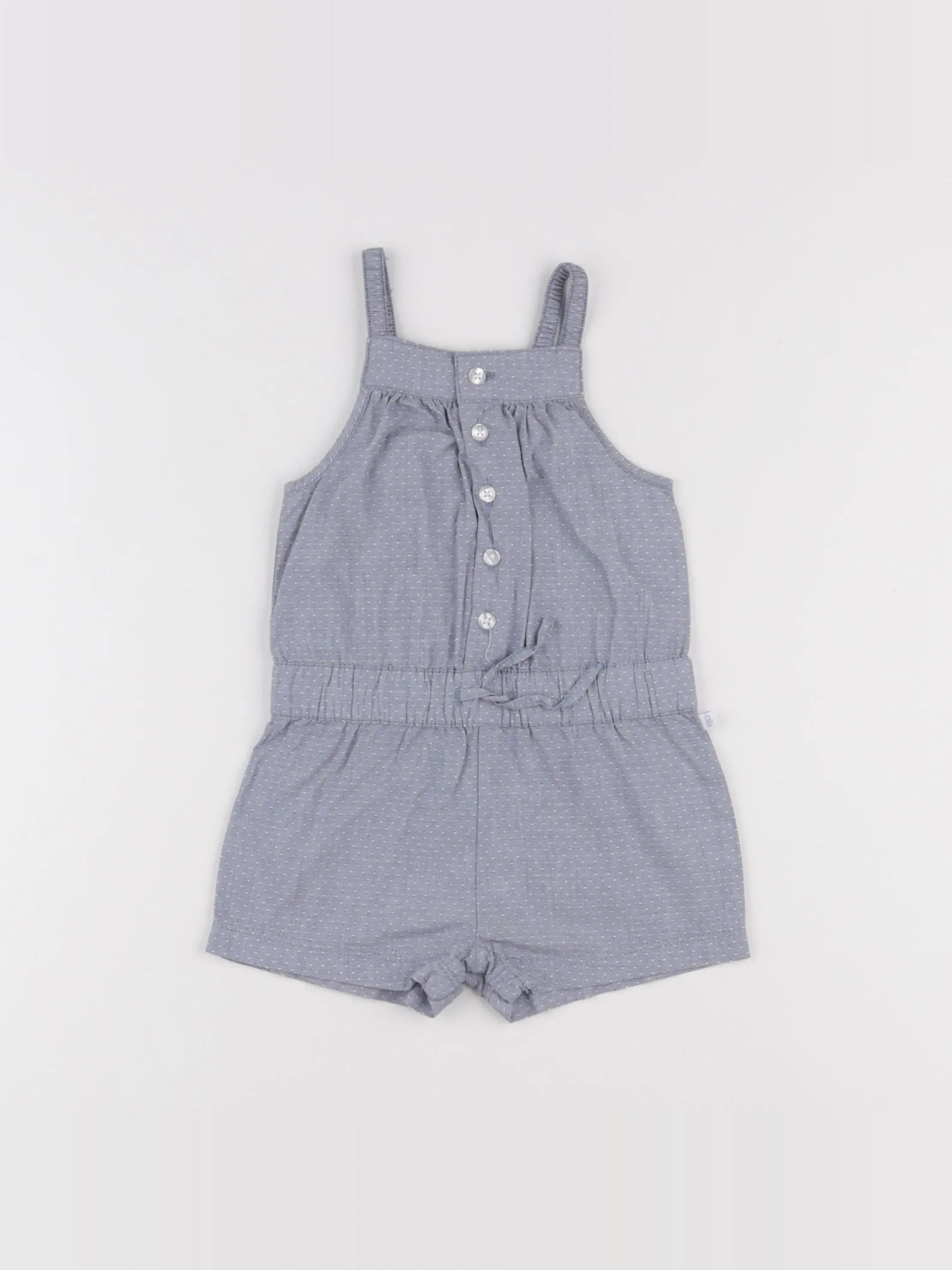 Obaïbi - combinaison bleu - 12 mois