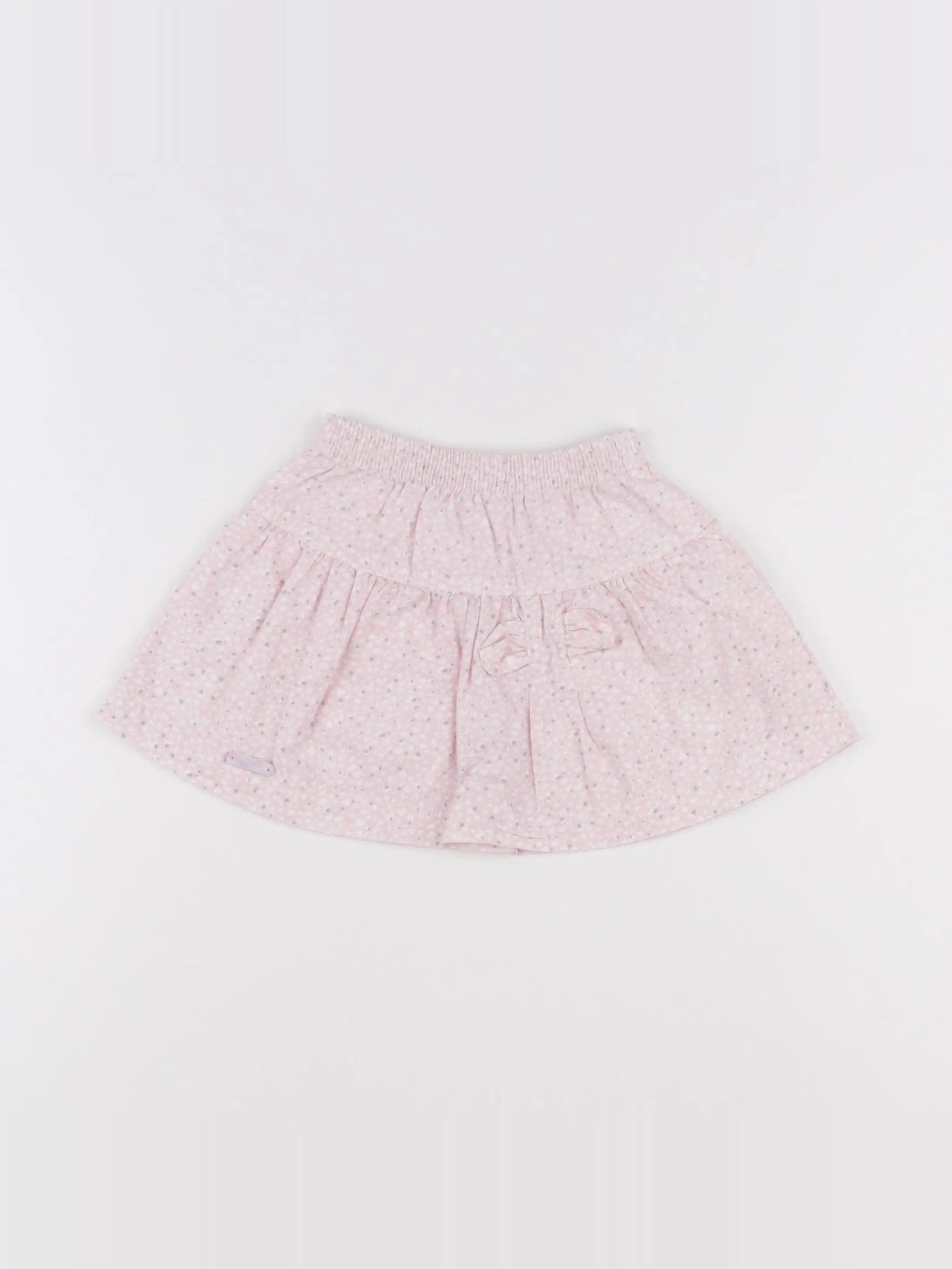 Gymp - jupe gris, rose - 12 mois