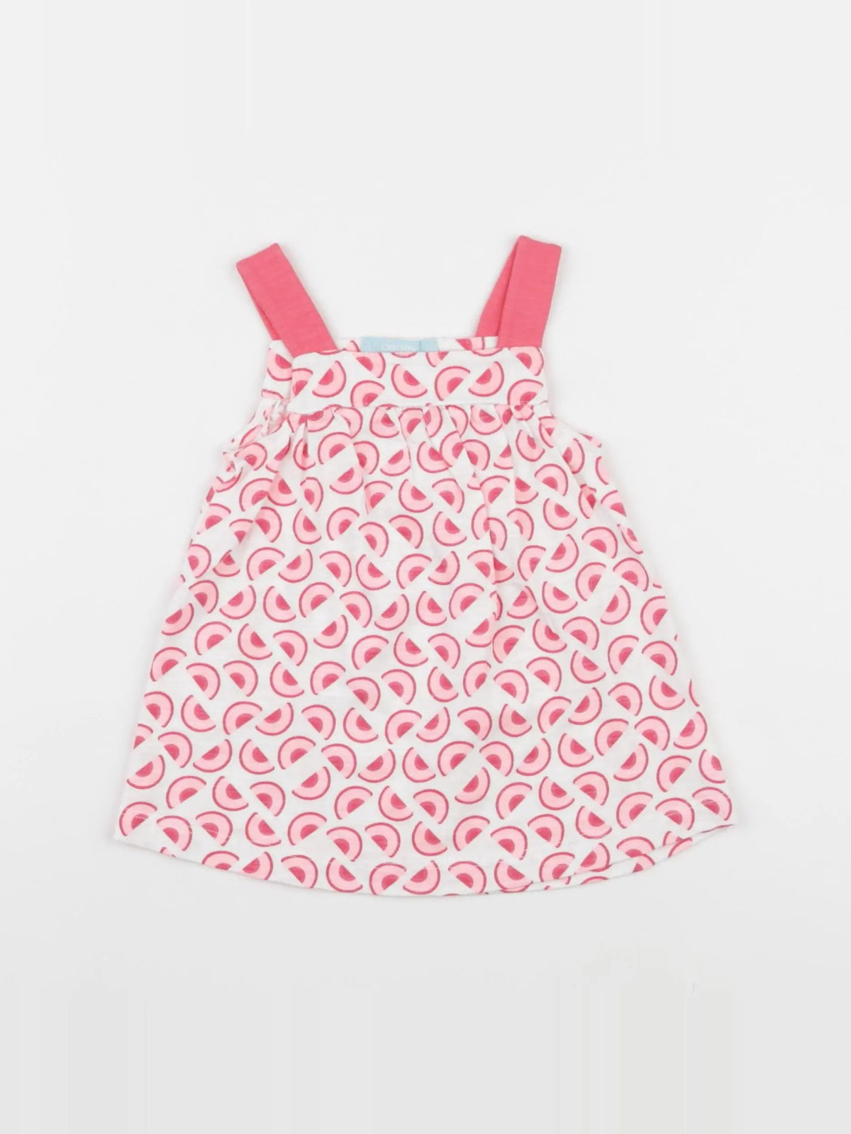 Obaïbi - robe rose, blanc - 3 mois