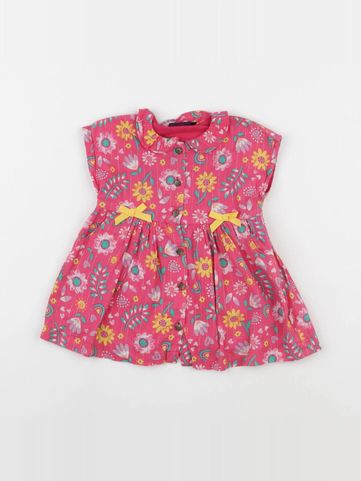 Sergent Major - robe rose - 6 mois