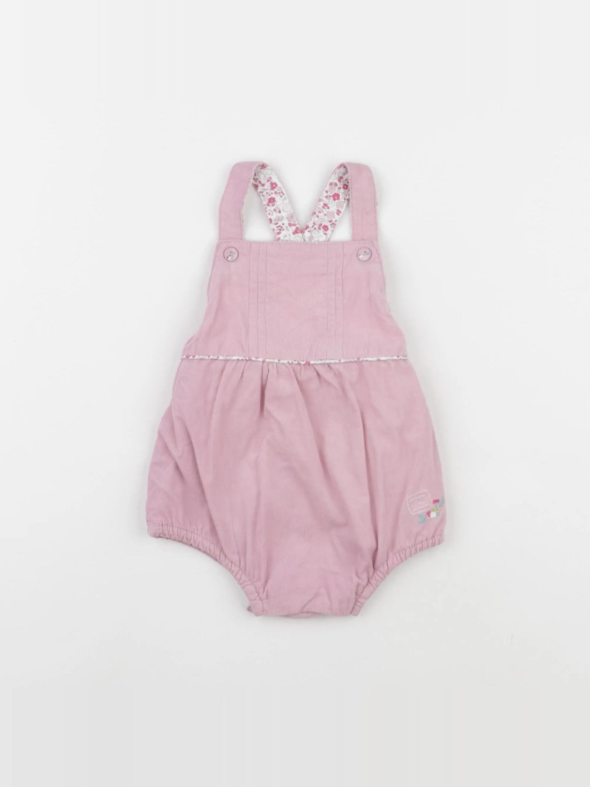 Sergent Major - salopette rose - 6 mois
