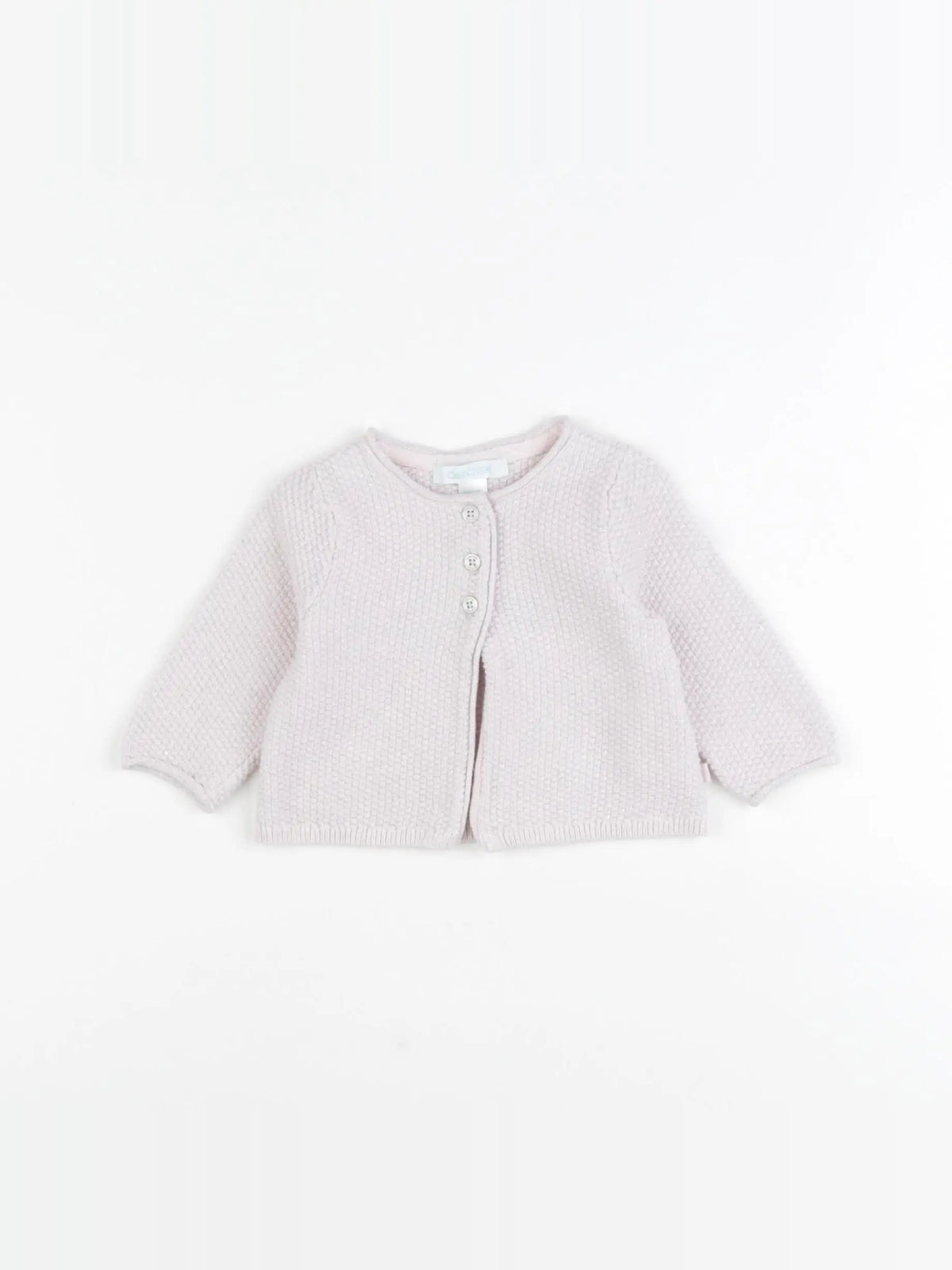 Obaïbi - gilet rose - 3 mois