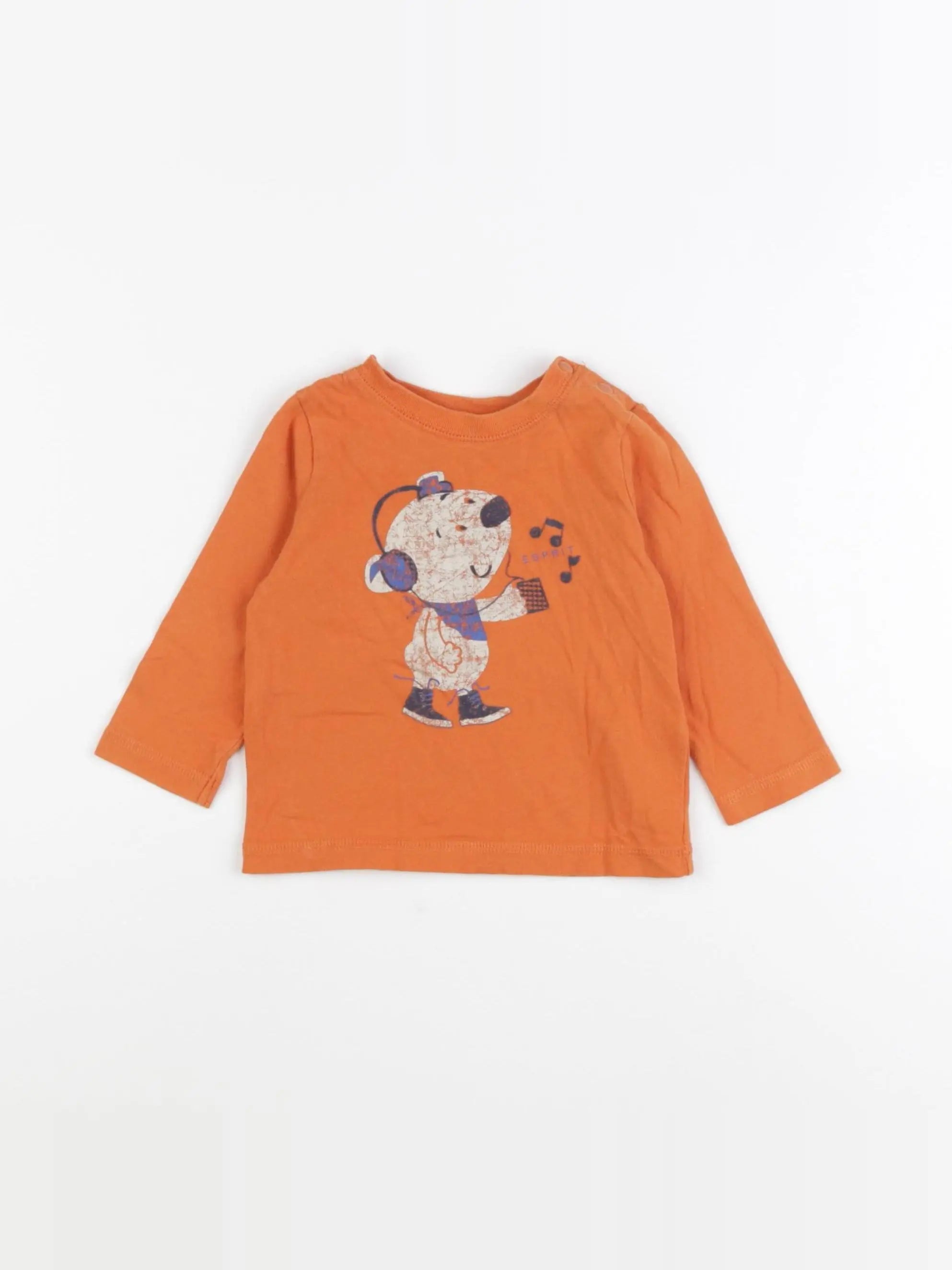 Esprit - tee-shirt orange - 6 mois