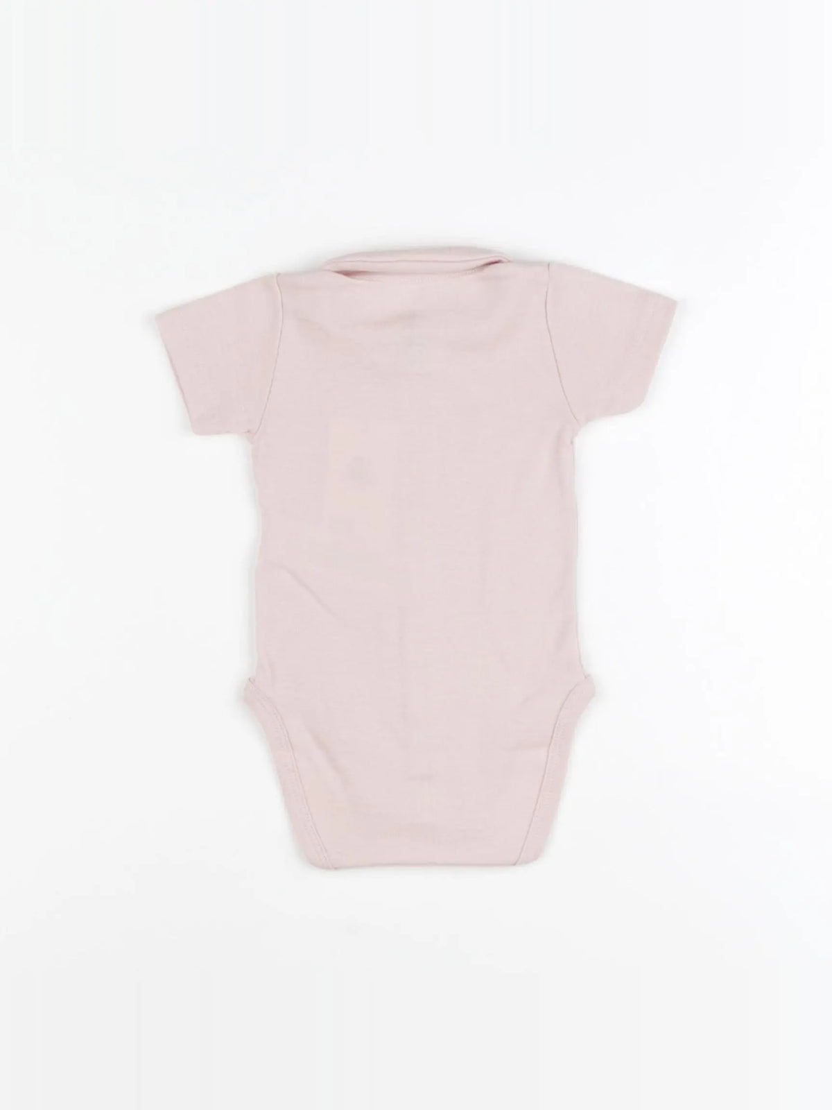 Petit Bateau - body à col rose - 3 mois
