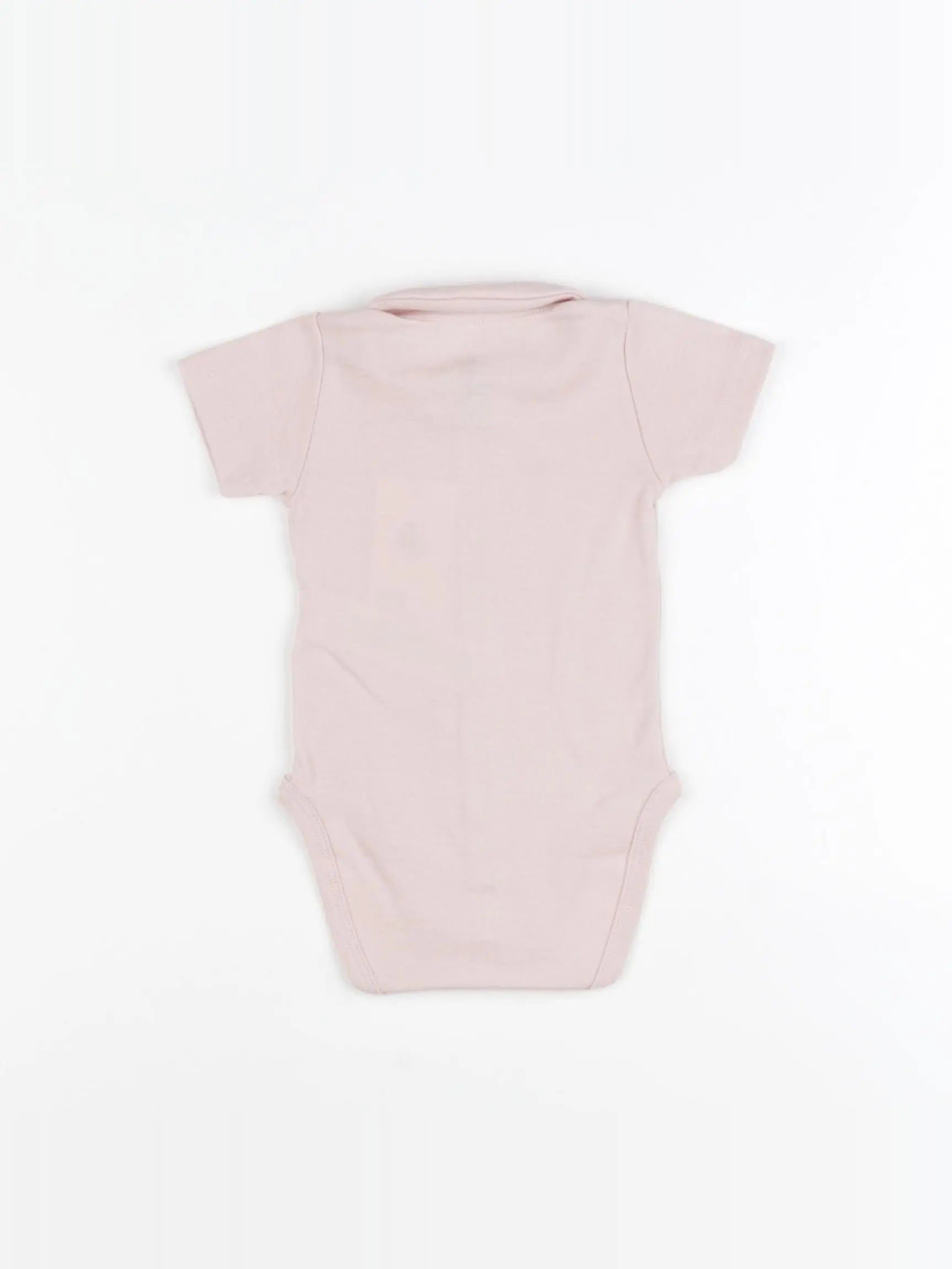 Petit Bateau - body à col rose - 3 mois