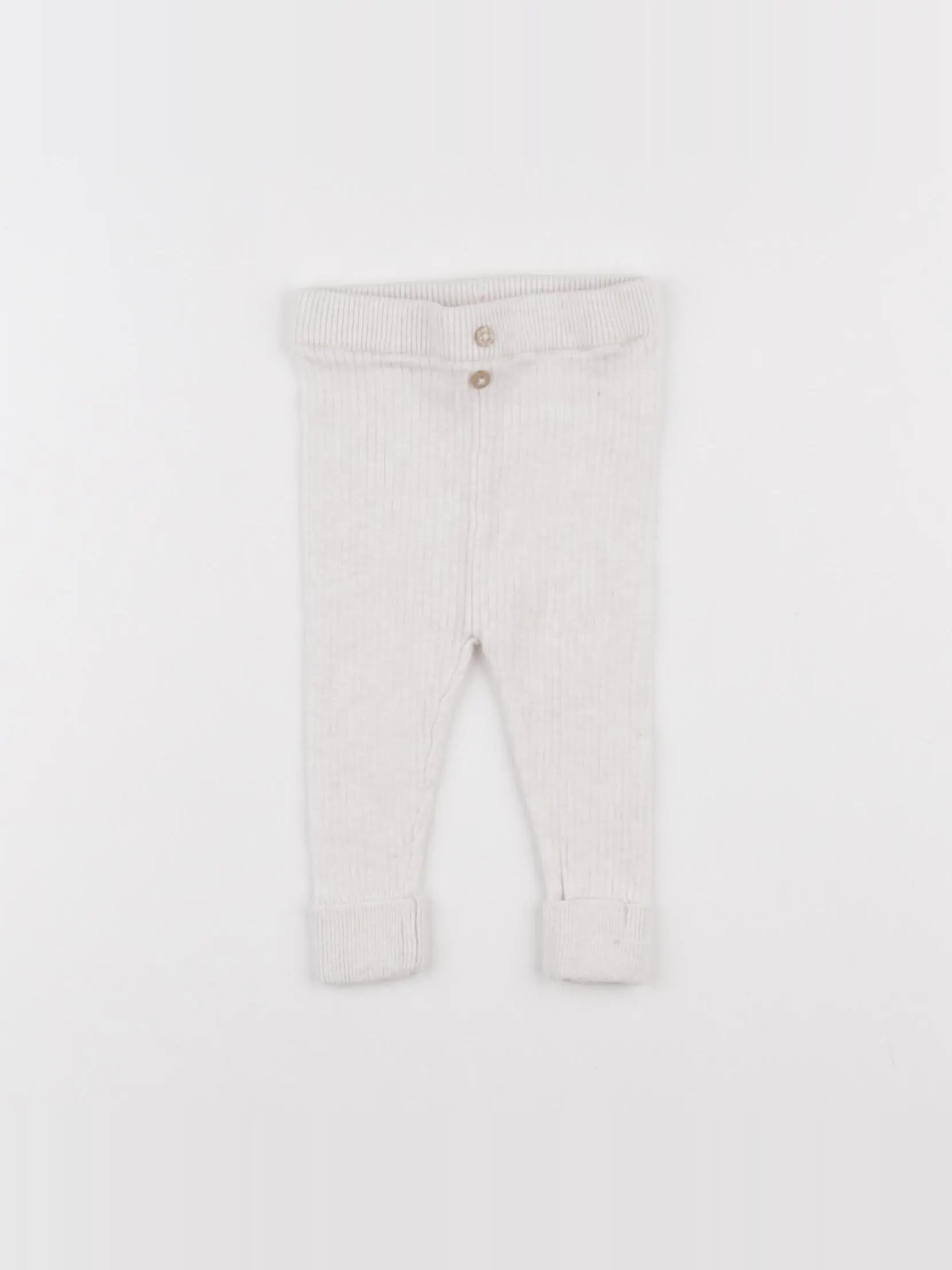 Tape à l'oeil - legging blanc - 3 mois