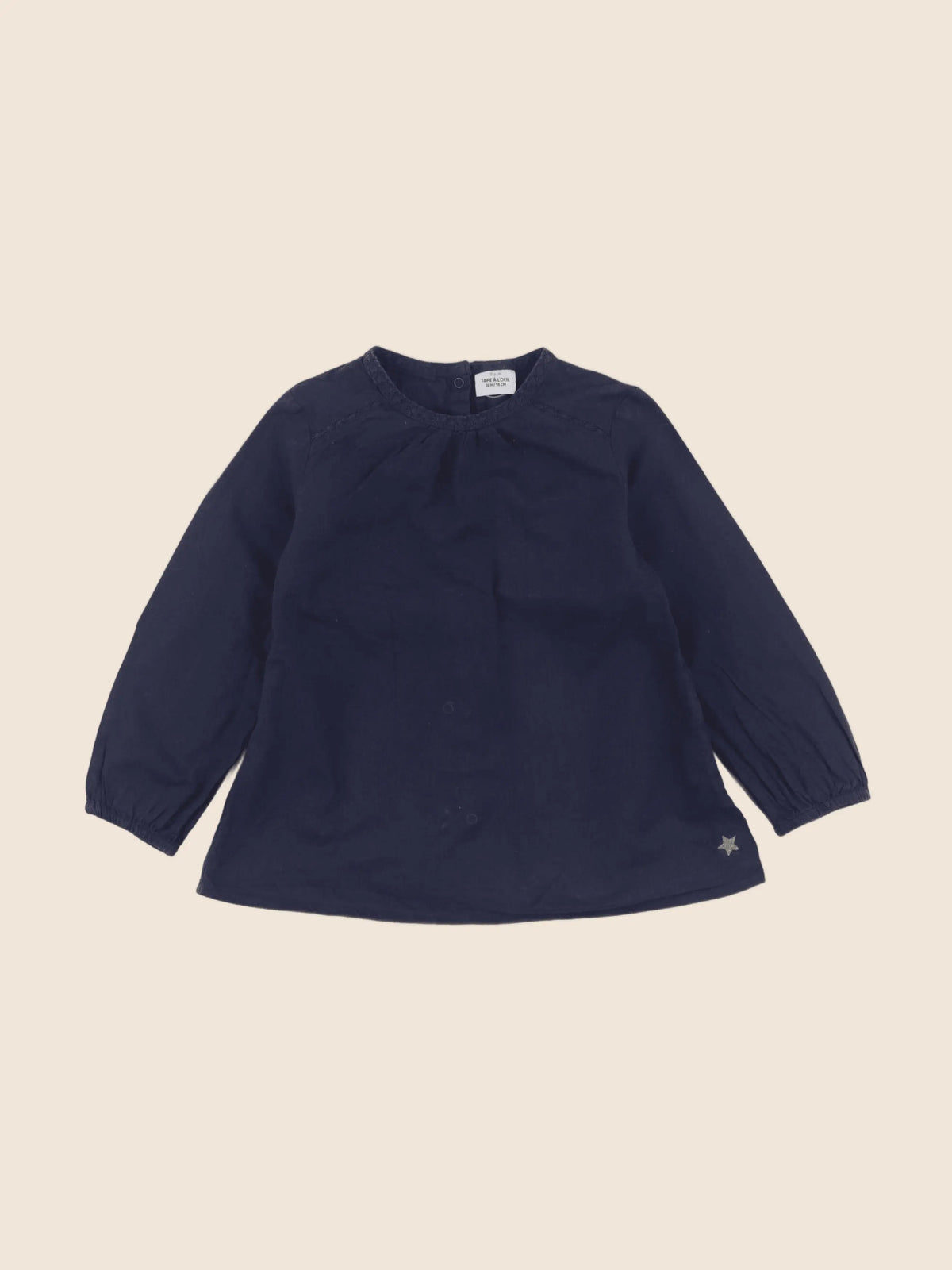 Tape à l'oeil - robe bleu - 36 mois