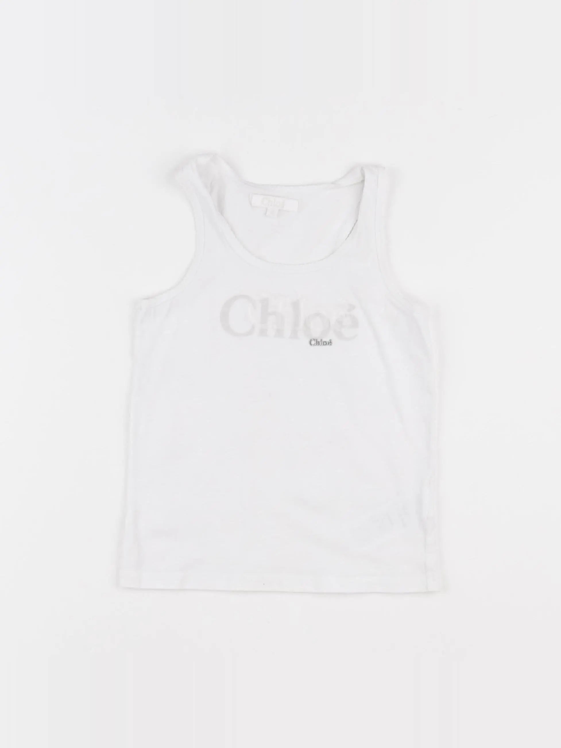 Chloé - débardeur blanc - 6 ans