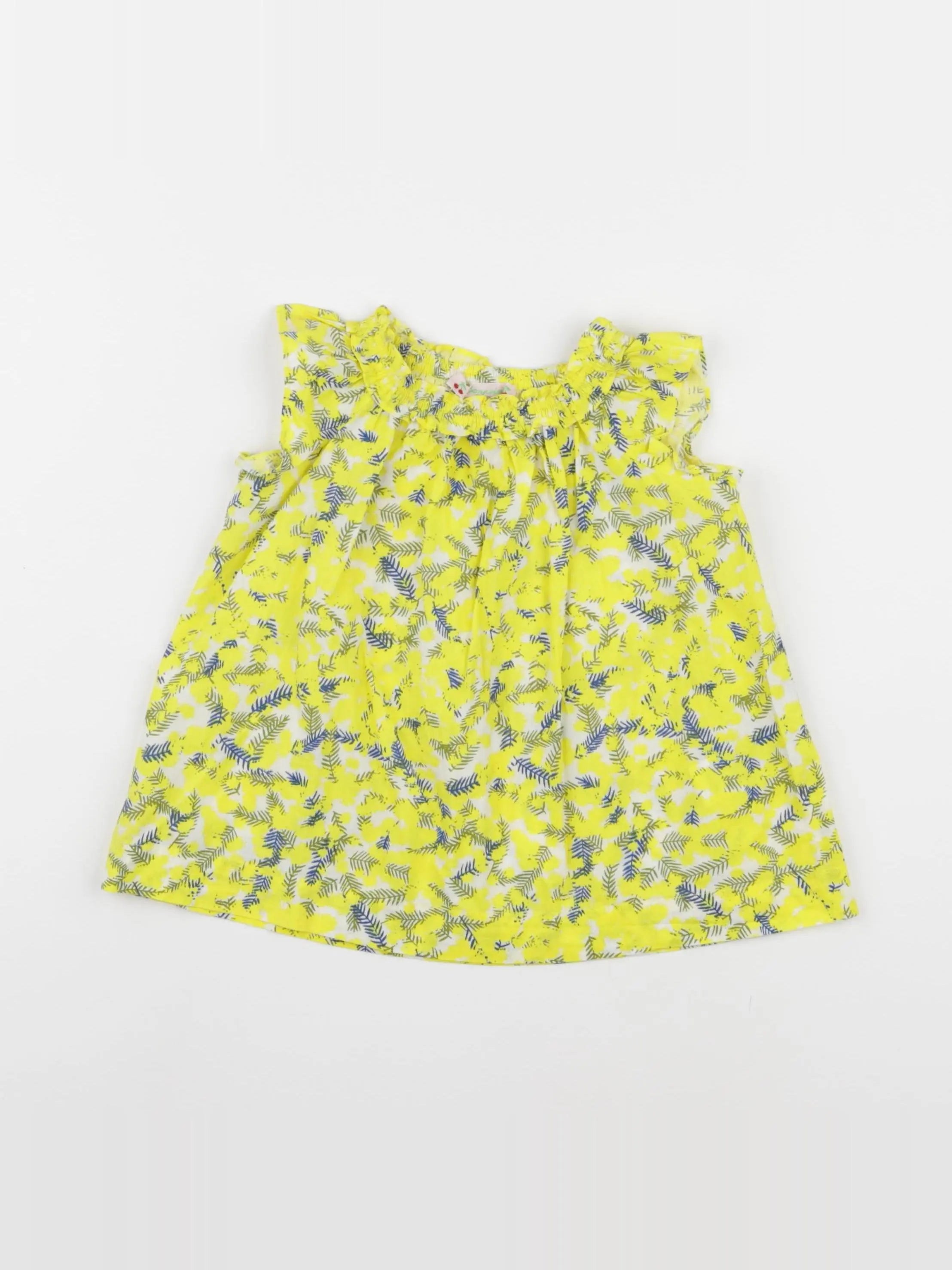 Bonpoint - robe jaune - 6 mois