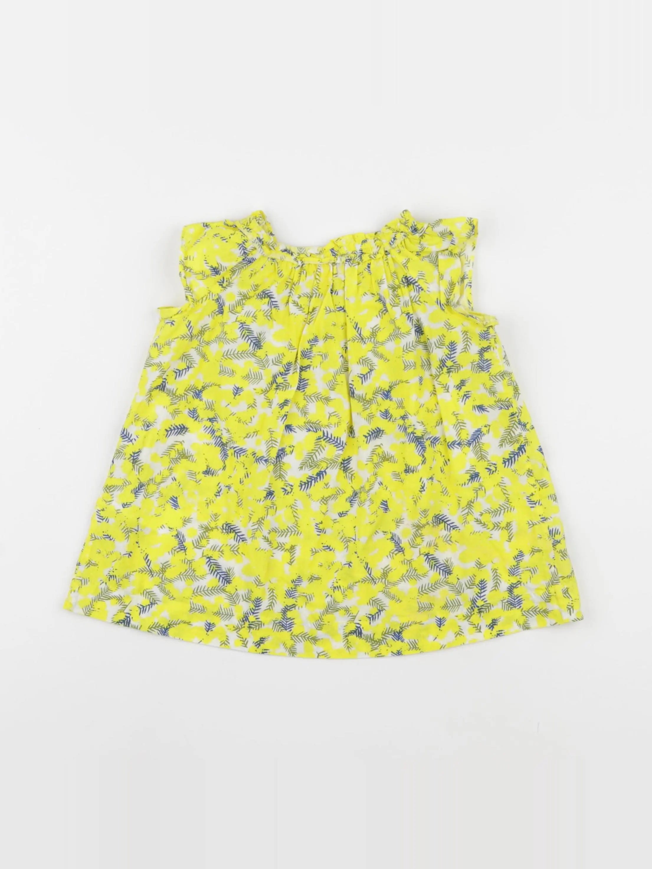 Bonpoint - robe jaune - 6 mois