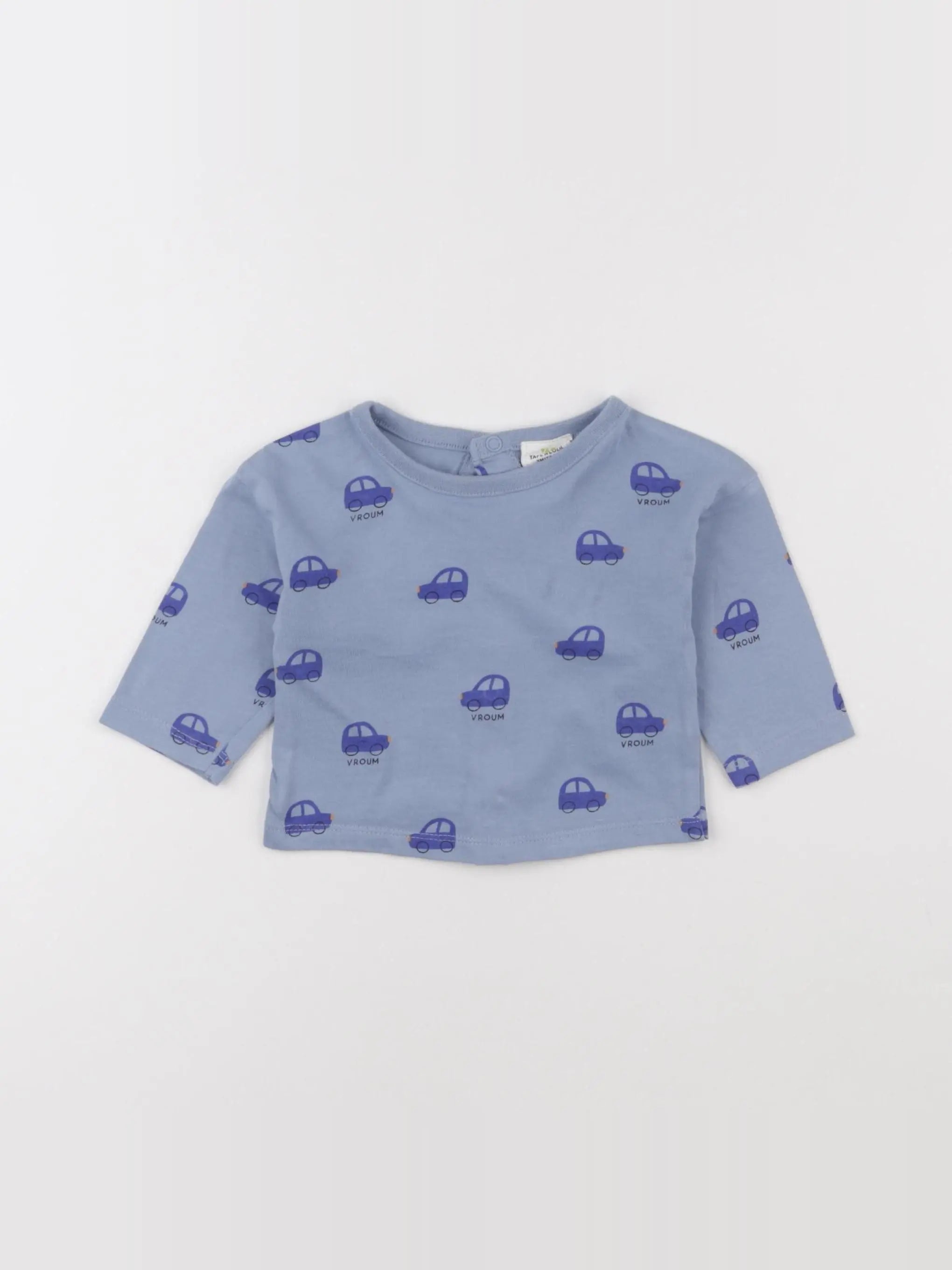 Tape à l'oeil - tee-shirt bleu - 3 mois