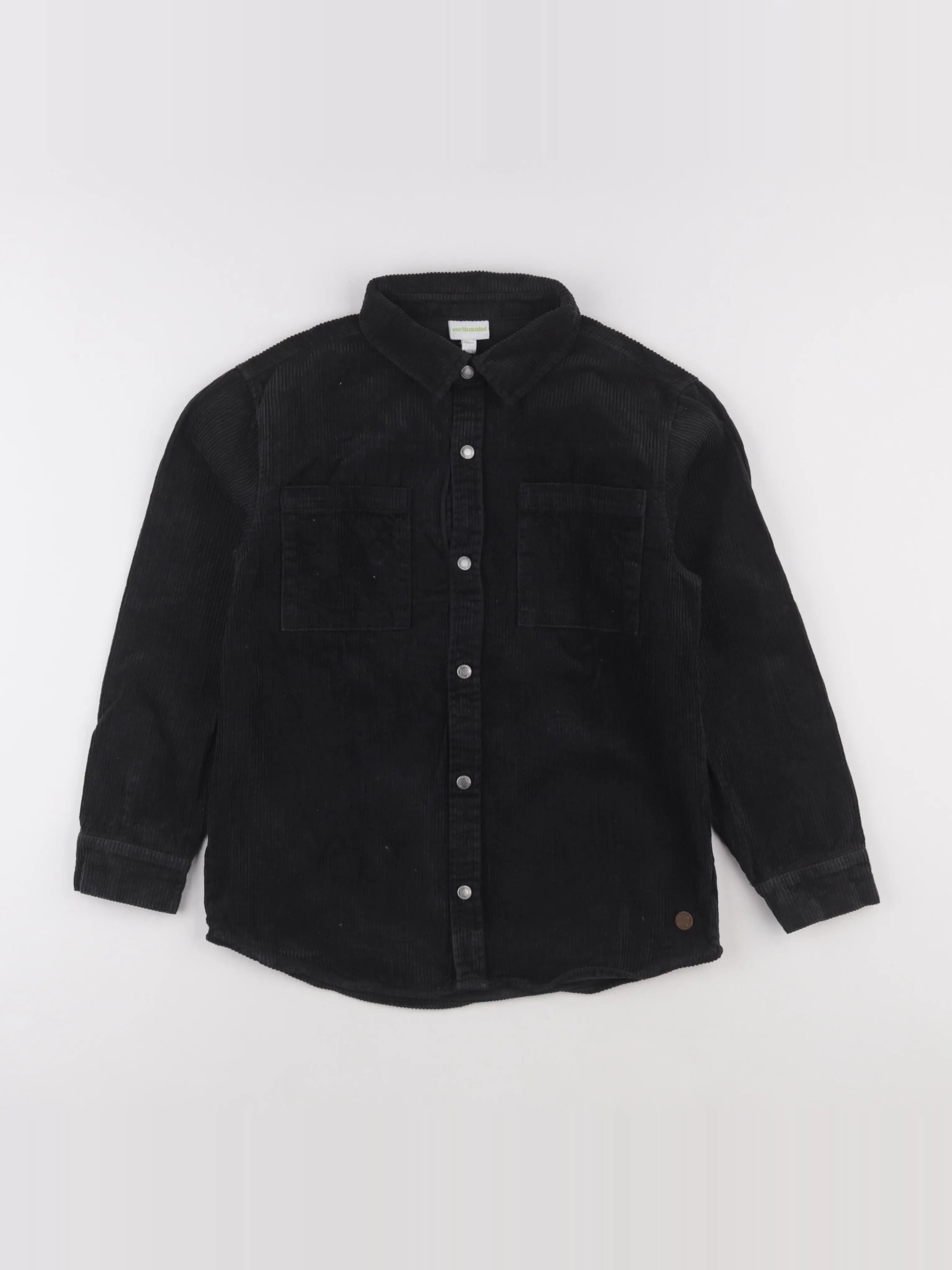 Vertbaudet - chemise noir - 10 ans