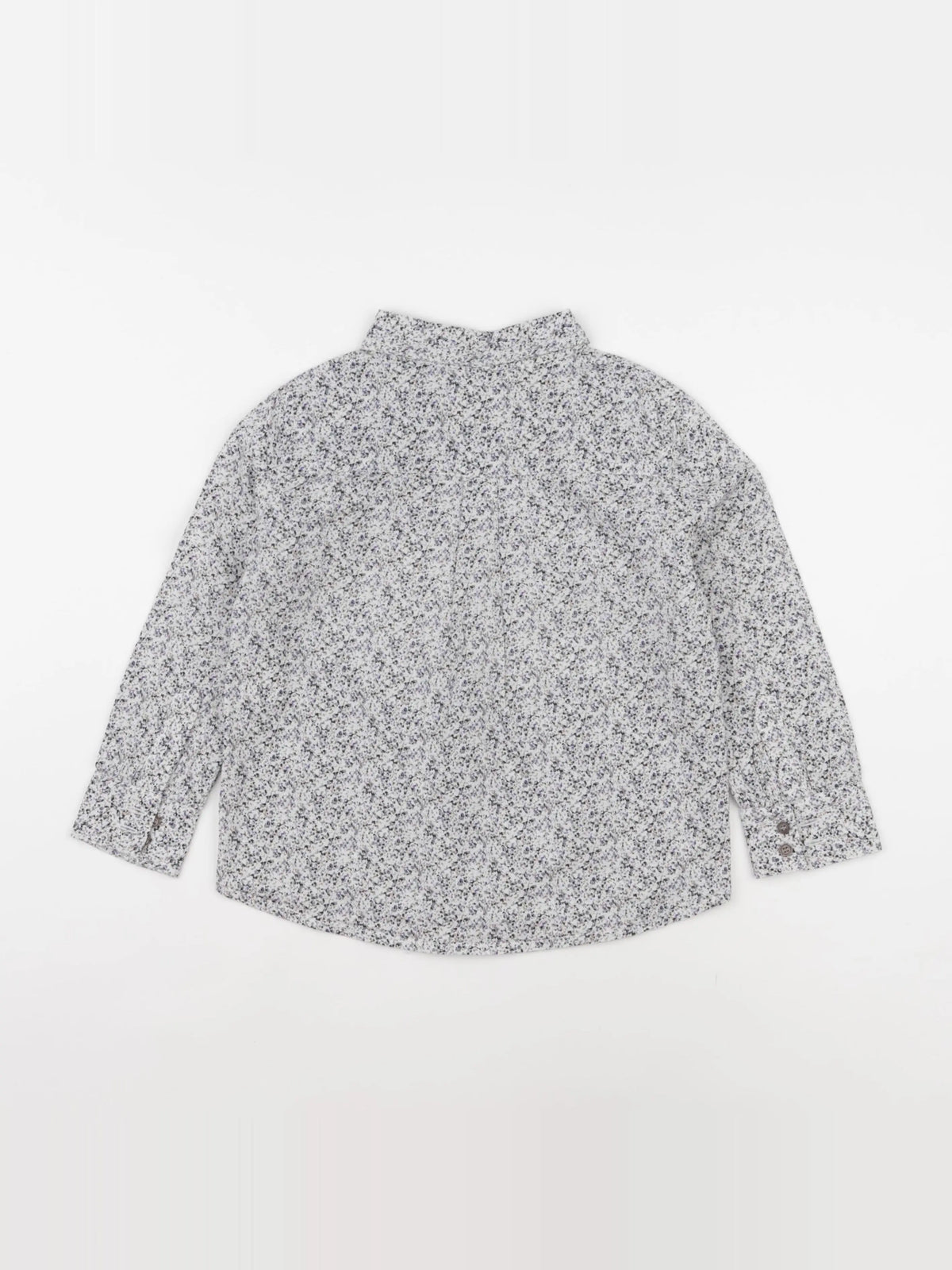 Bonnet à Pompon - chemise multicolore - 4 ans