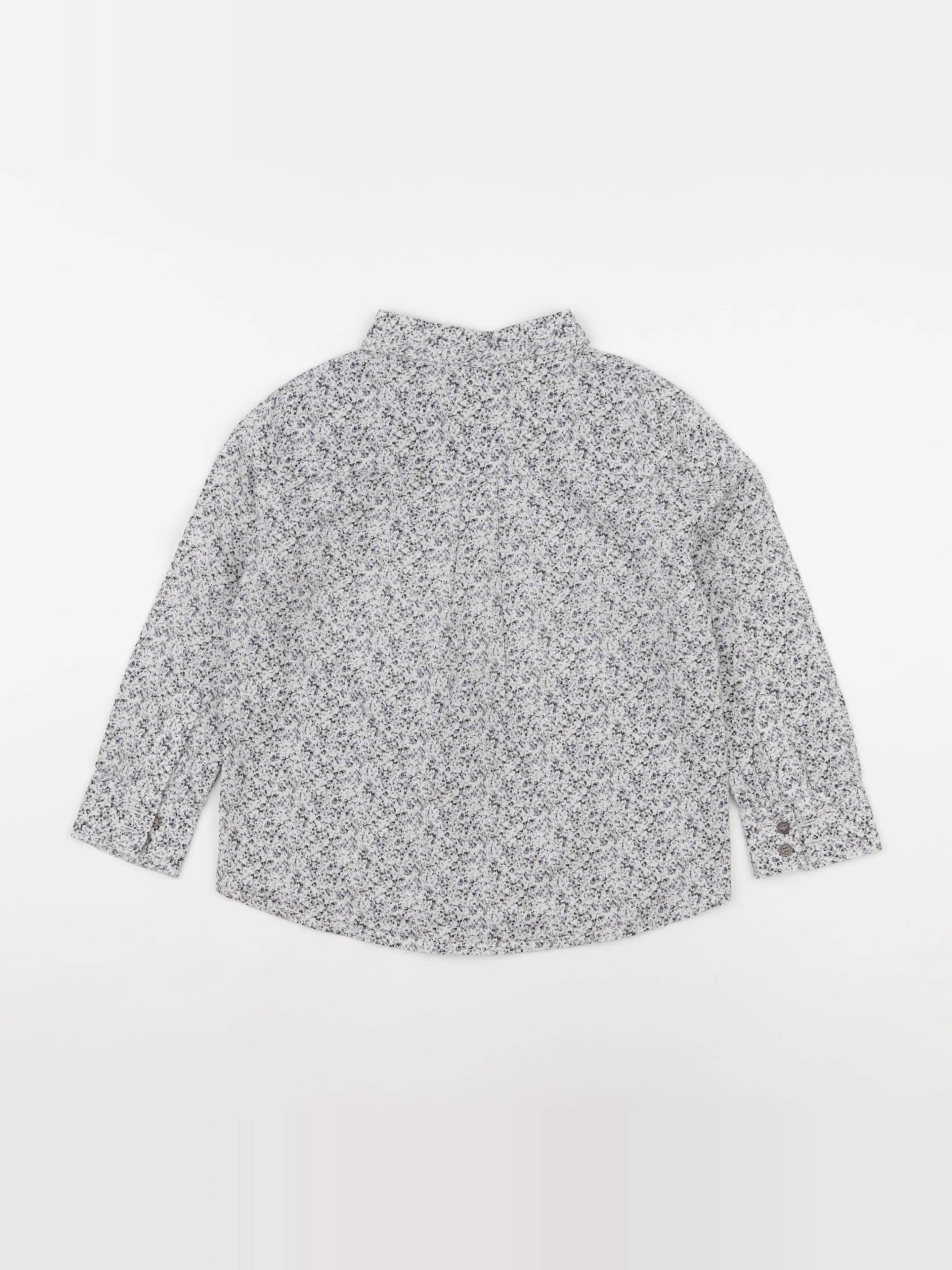 Bonnet à Pompon - chemise multicolore - 4 ans