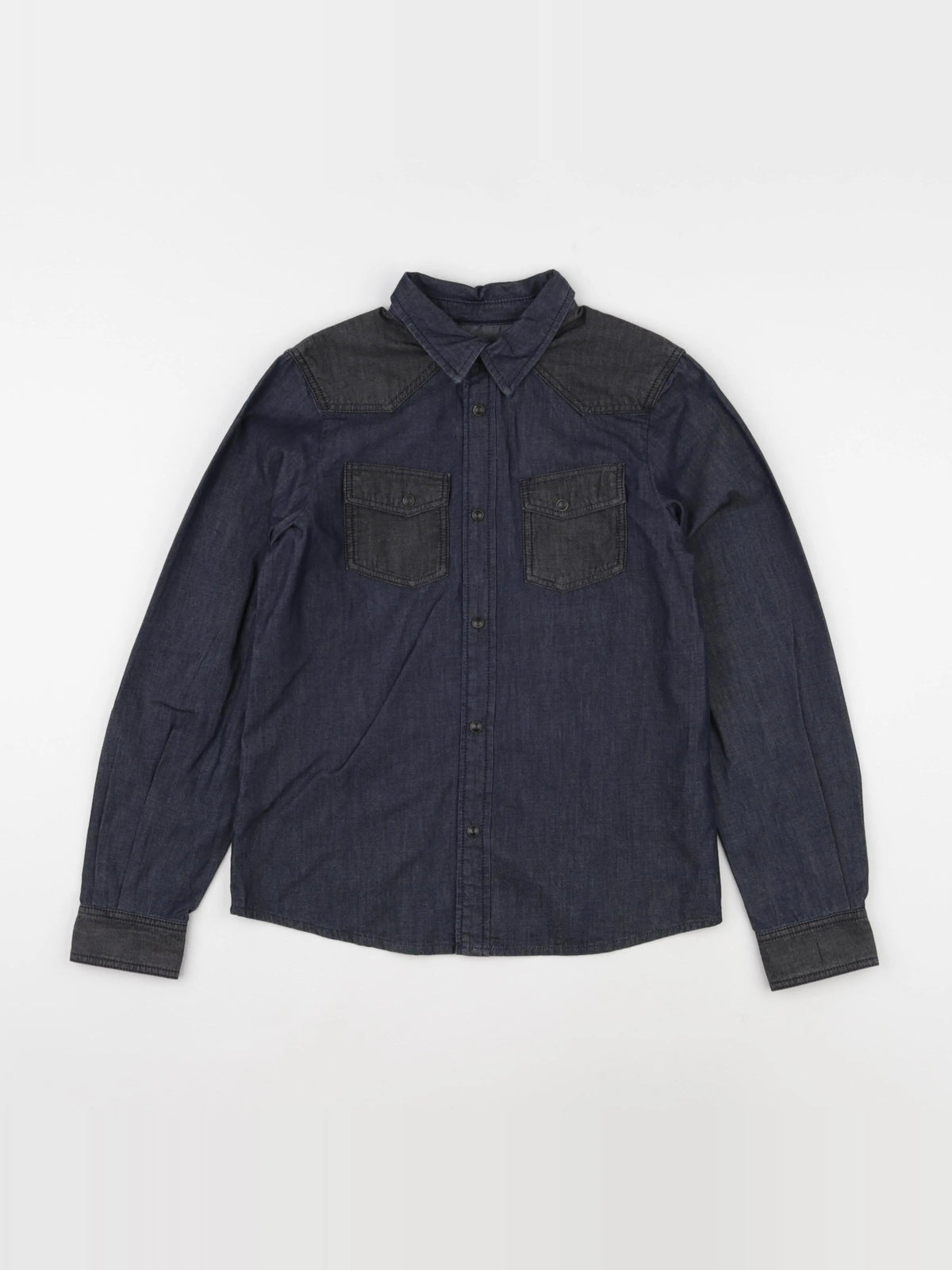 Bonpoint - chemise bleu - 10 ans