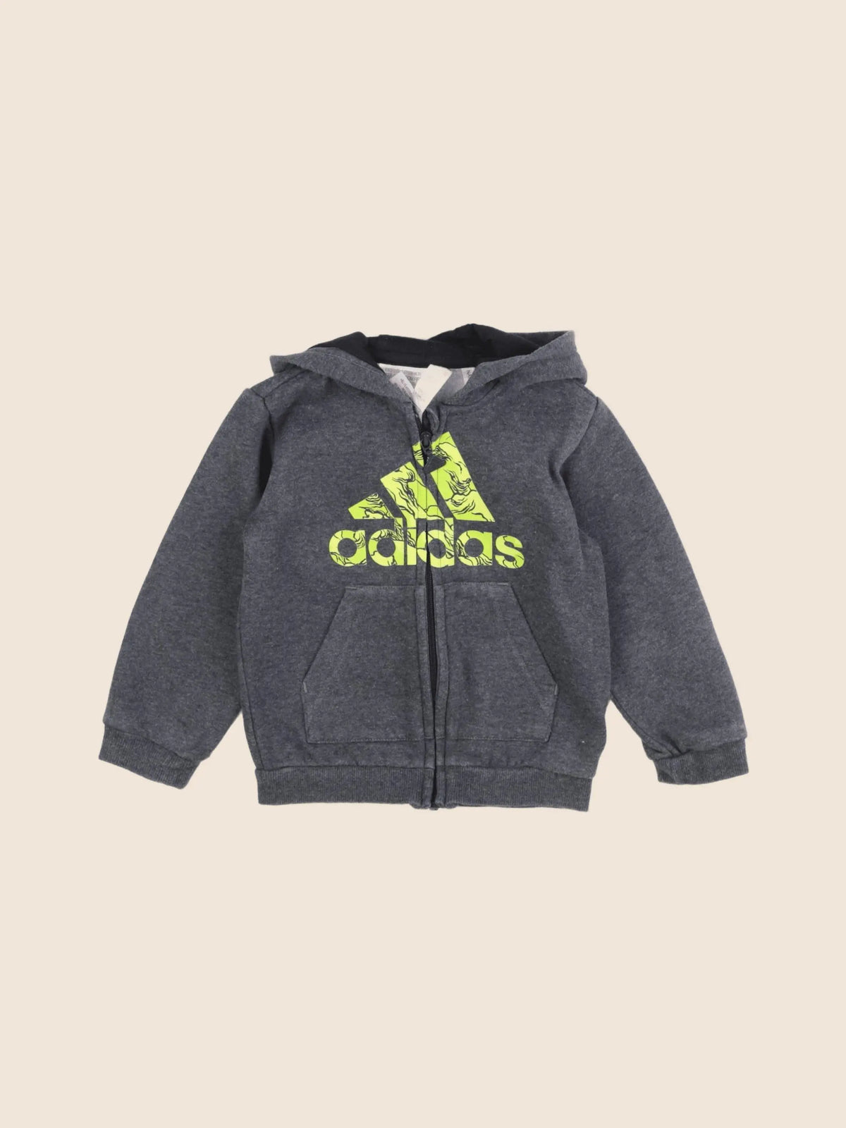 Adidas - sweat gris - 9/12 mois