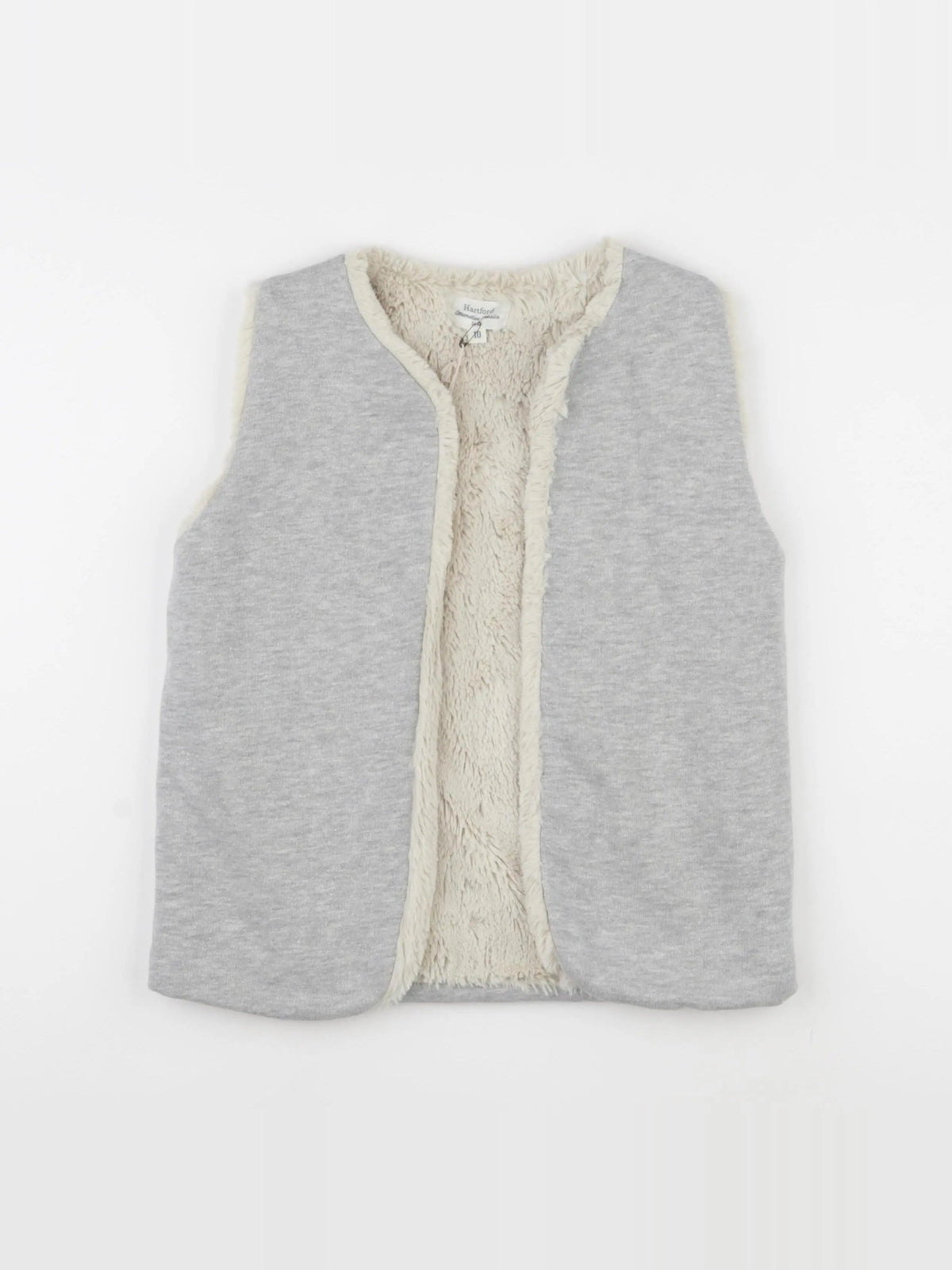 Hartford - gilet gris, beige - 10 ans