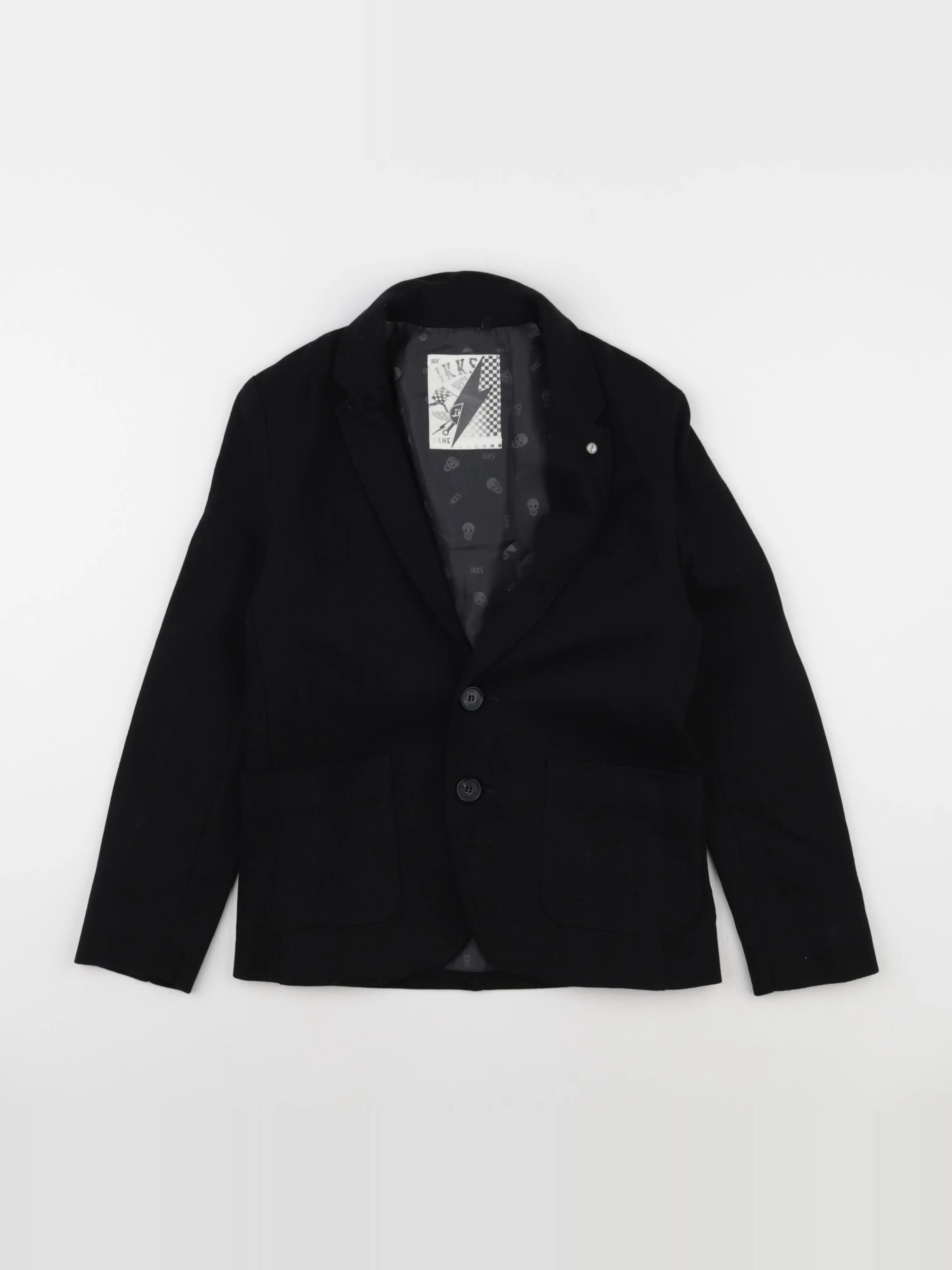 IKKS - veste noir - 10 ans