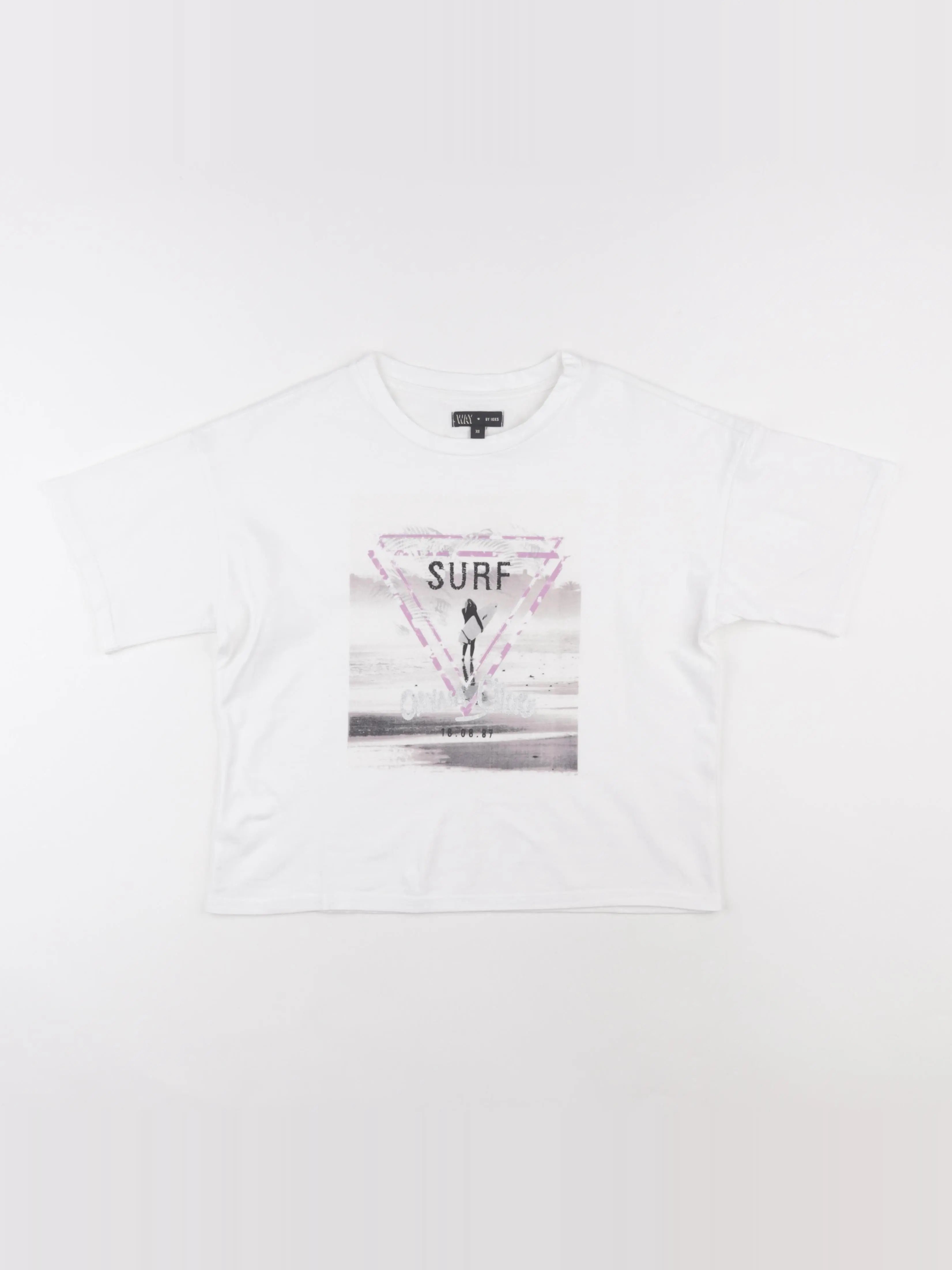 IKKS - tee-shirt blanc - 12 ans