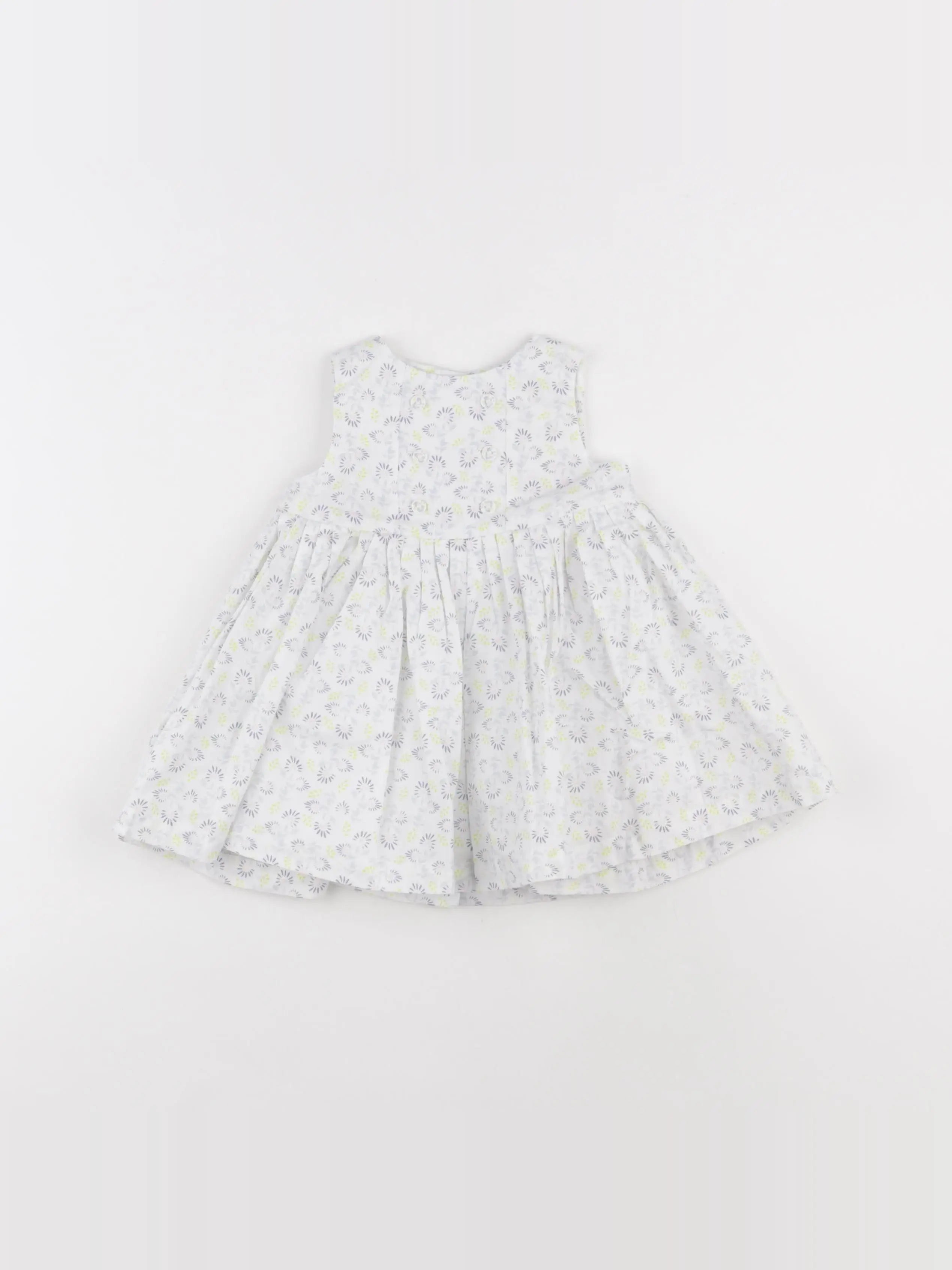 DPAM - robe blanc - 6 mois