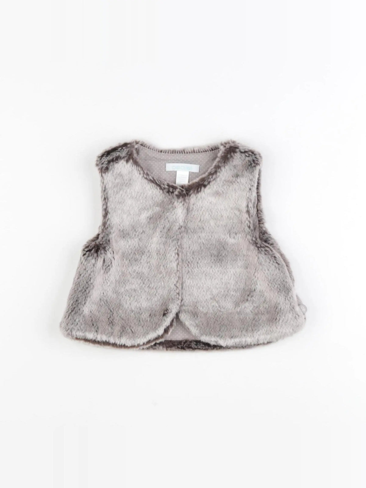 Obaïbi - gilet marron - 12 mois