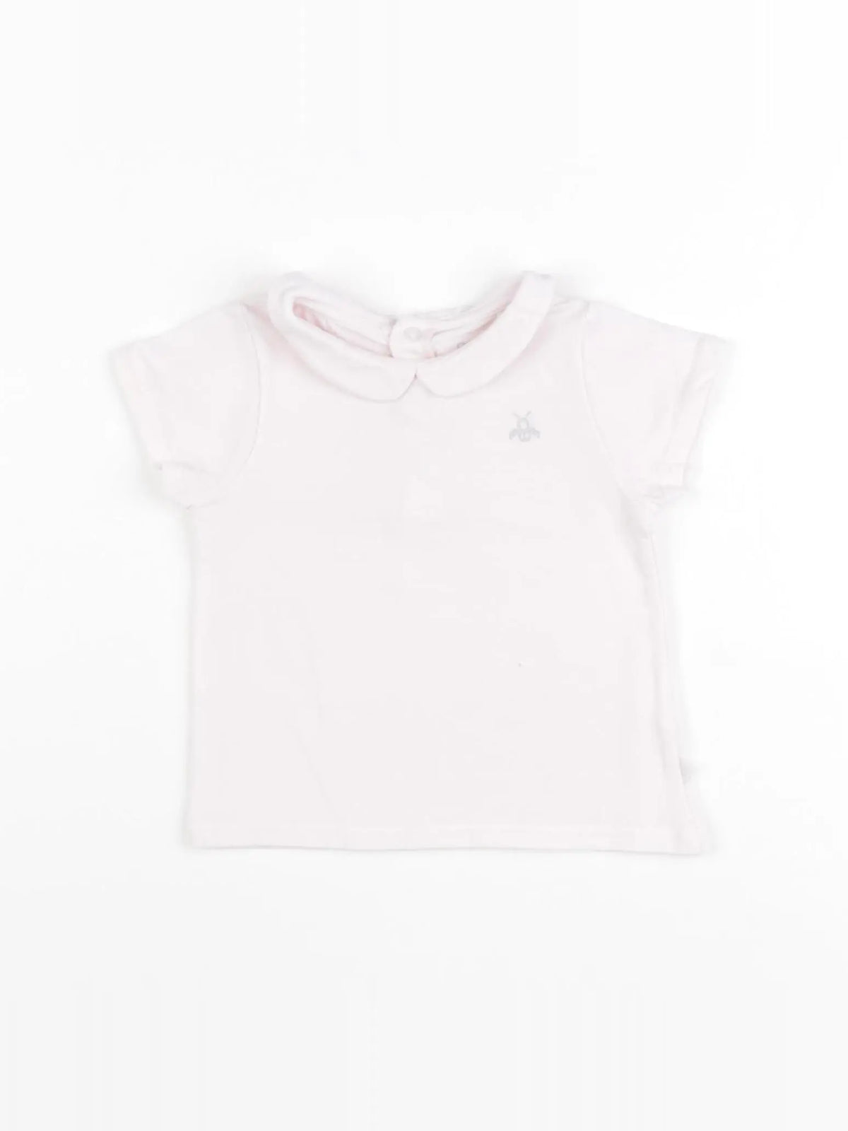 Obaïbi - tee-shirt rose - 6 mois