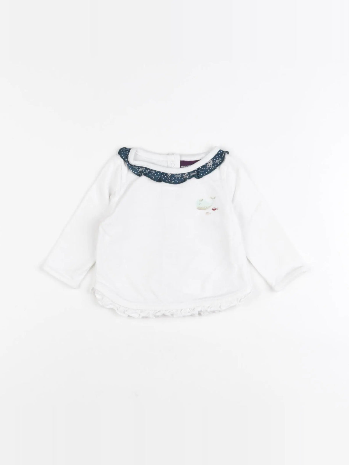 Sergent Major - tee-shirt beige - 3 mois