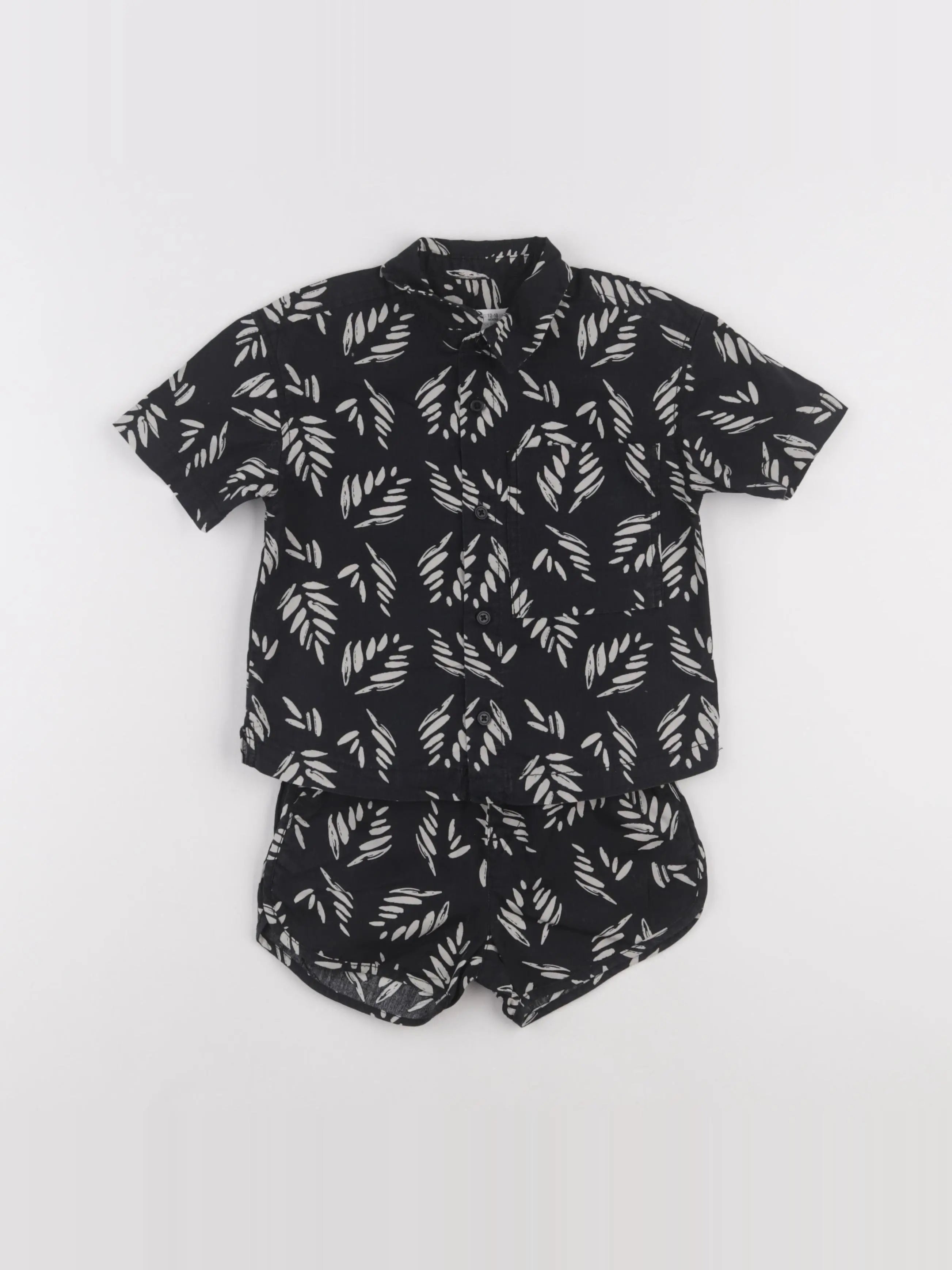 Zara - ensemble noir - 12/18 mois