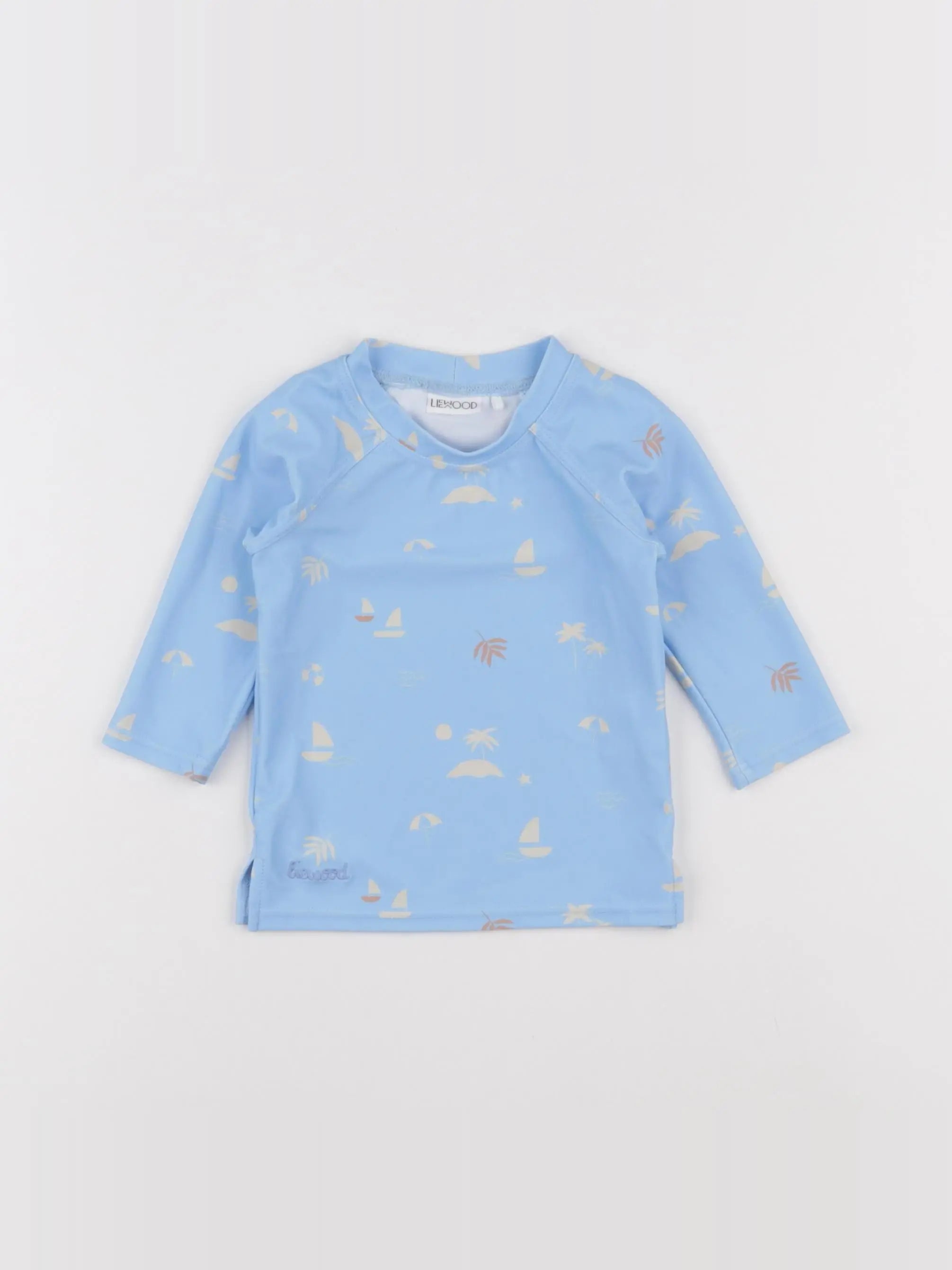 Liewood - tee-shirt de bain bleu - 6 mois