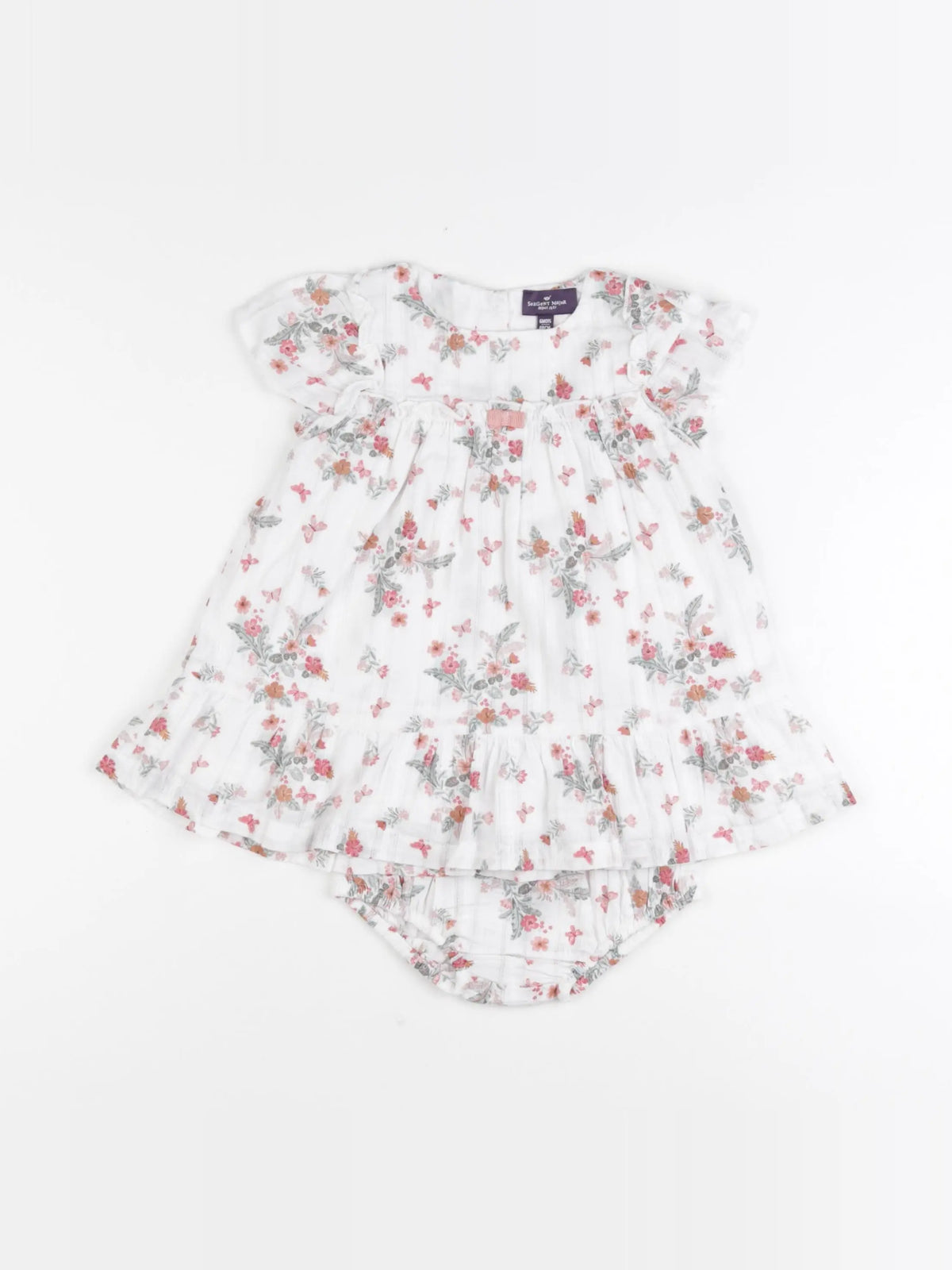 Sergent Major - robe blanc - 6 mois