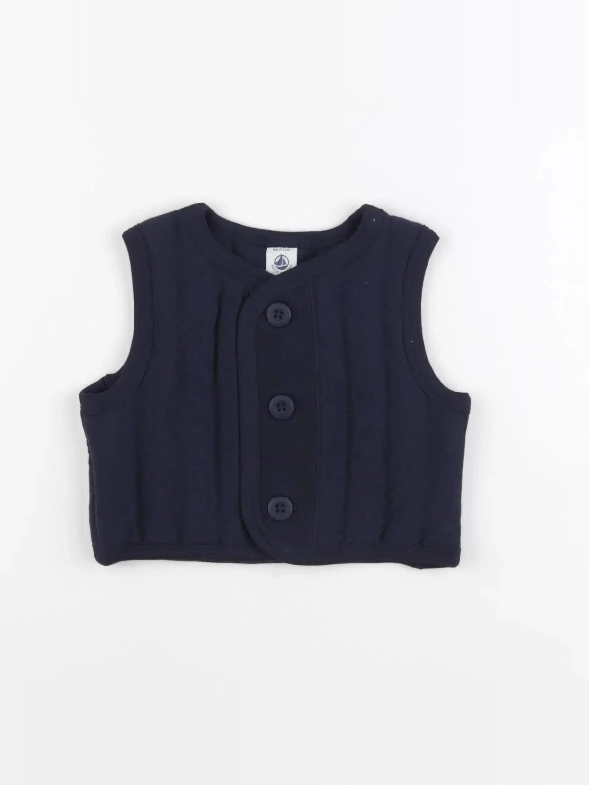 Petit Bateau - doudoune bleu - 12 mois