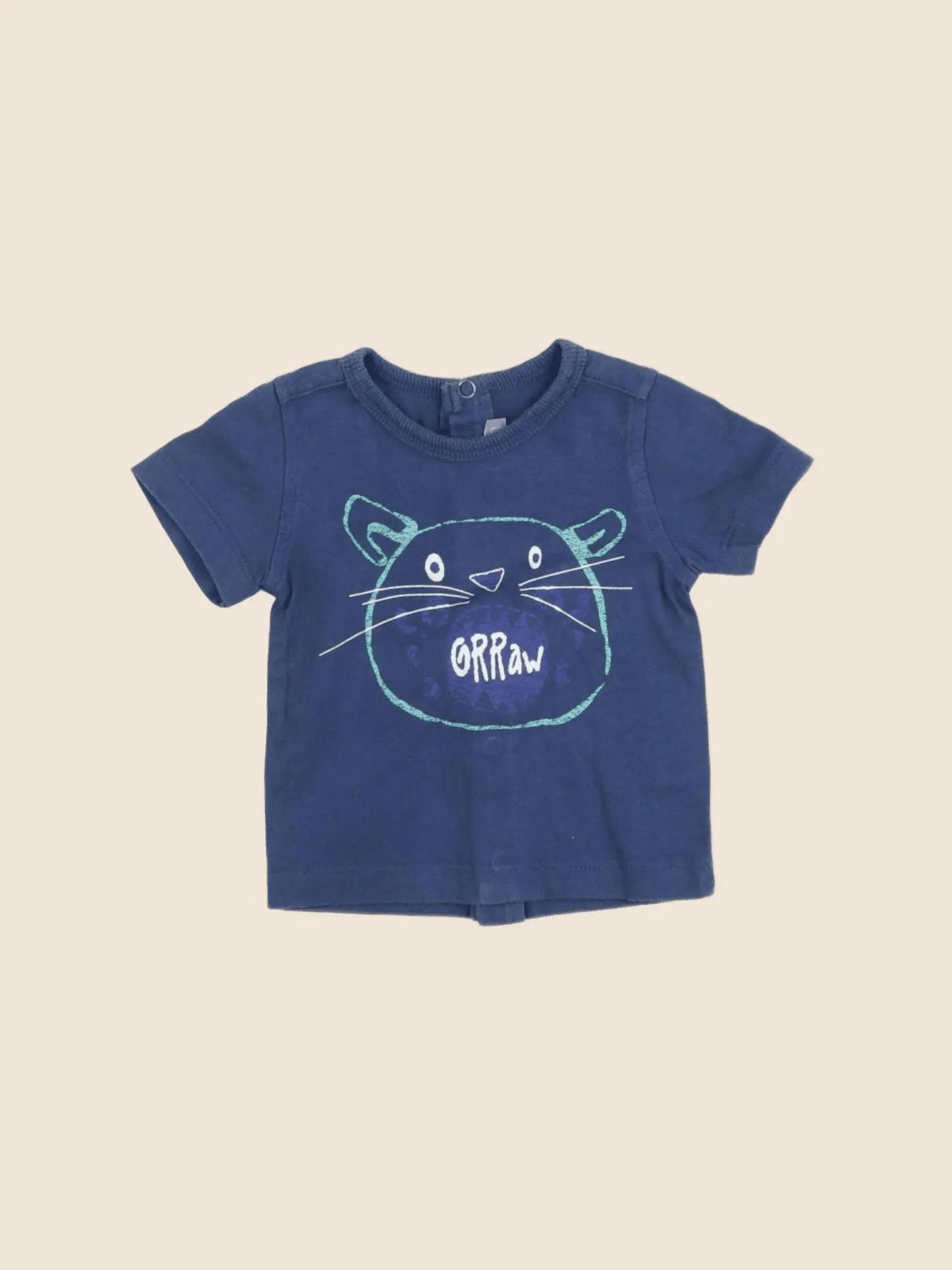 Catimini - tee-shirt bleu - 3 mois