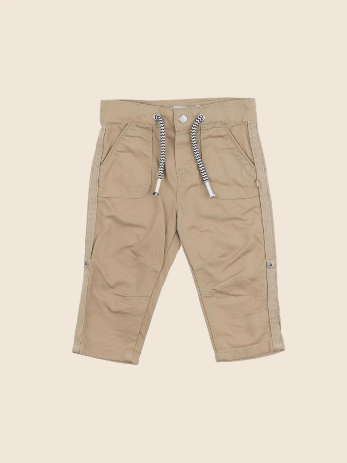 Obaïbi - pantalon beige - 6 mois