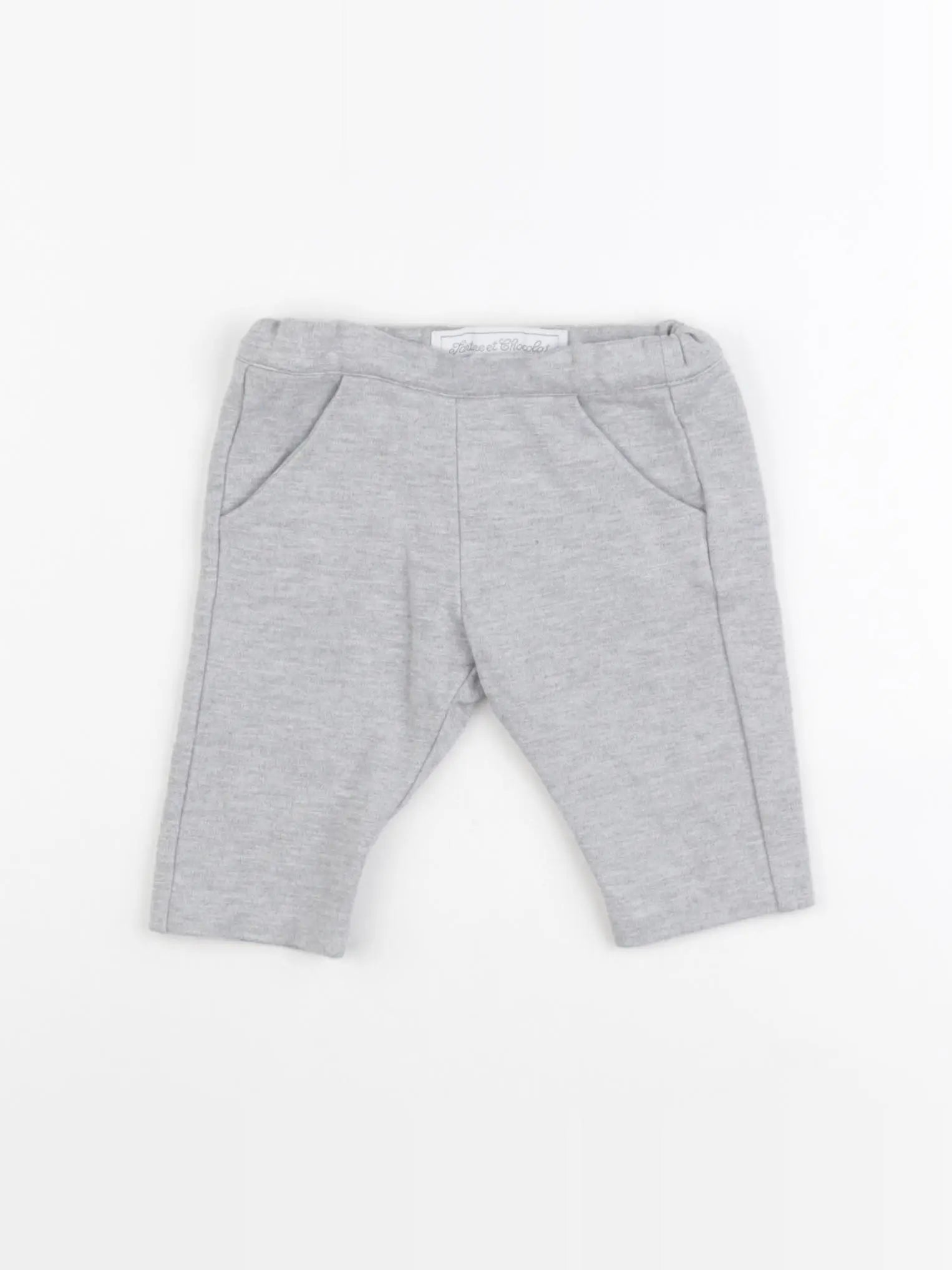Tartine & Chocolat - pantalon gris - 3 mois