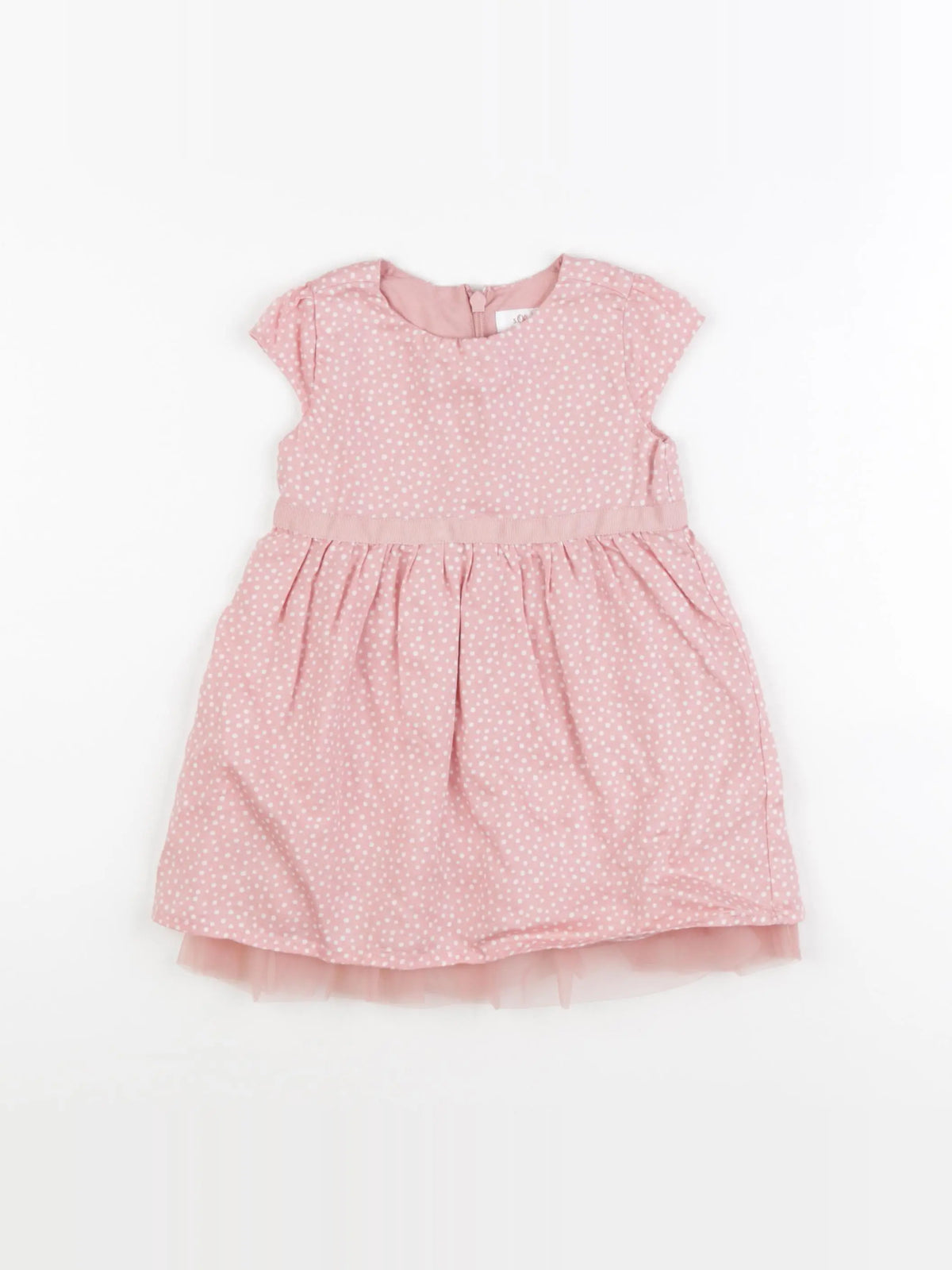 s.Oliver - robe rose - 12 mois