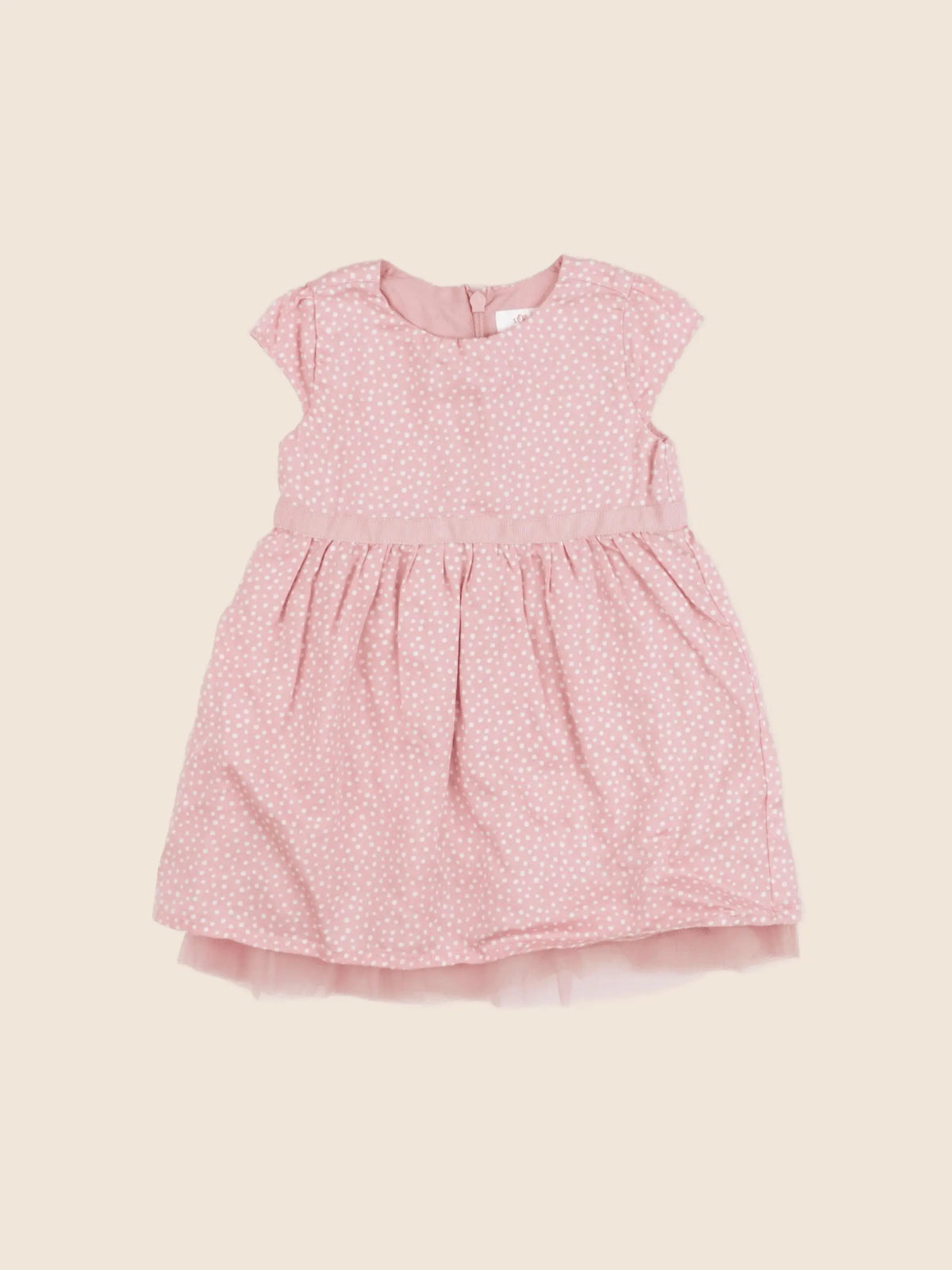 s.Oliver - robe rose - 12 mois