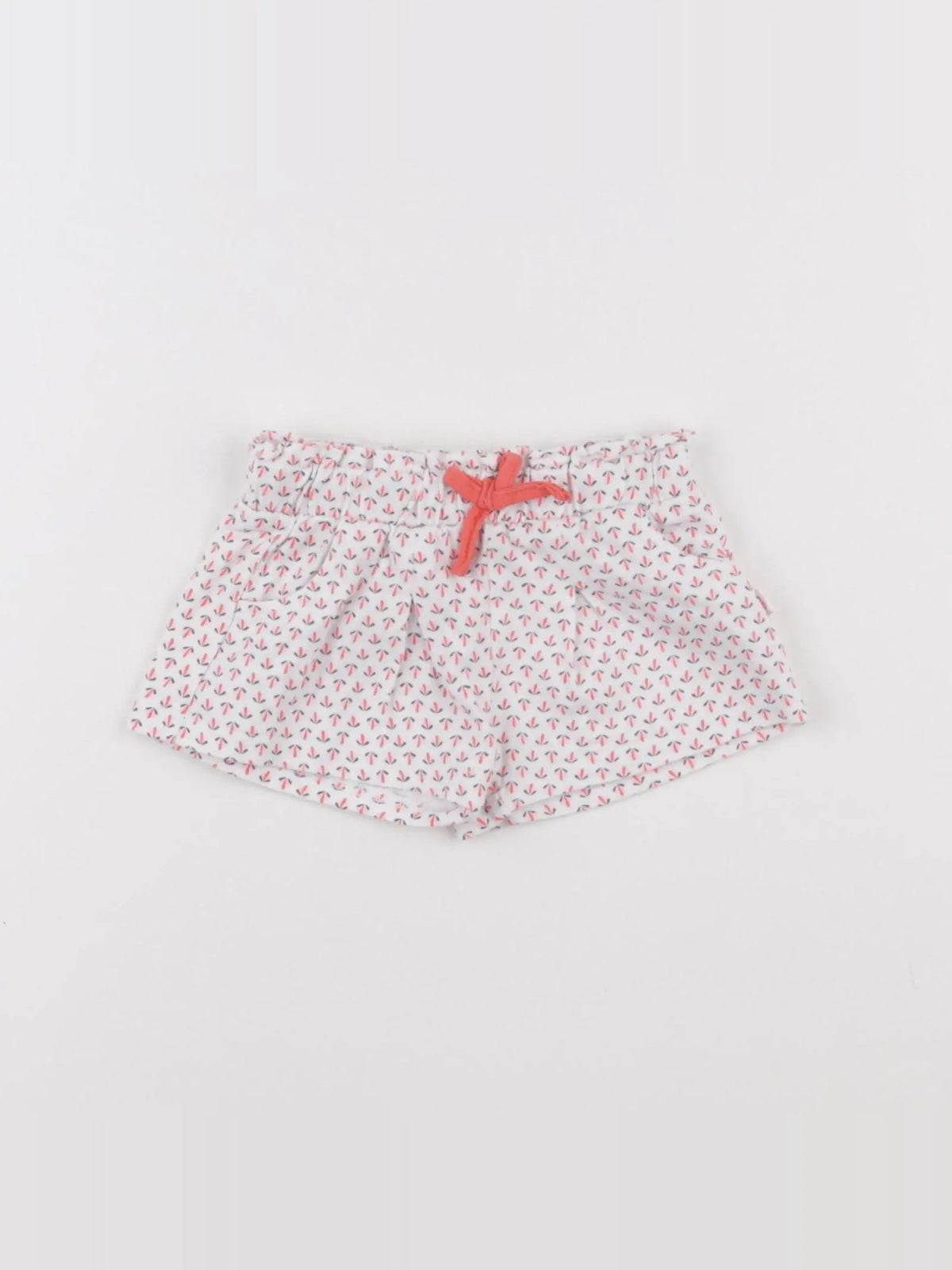Obaïbi - short blanc - 3 mois