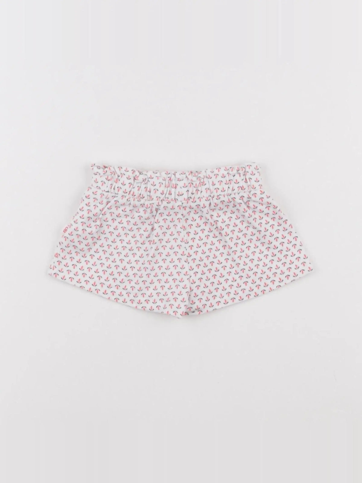 Obaïbi - short blanc - 3 mois
