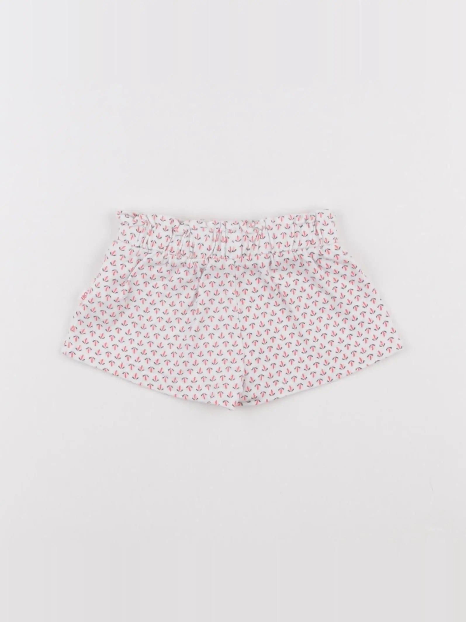 Obaïbi - short blanc - 3 mois