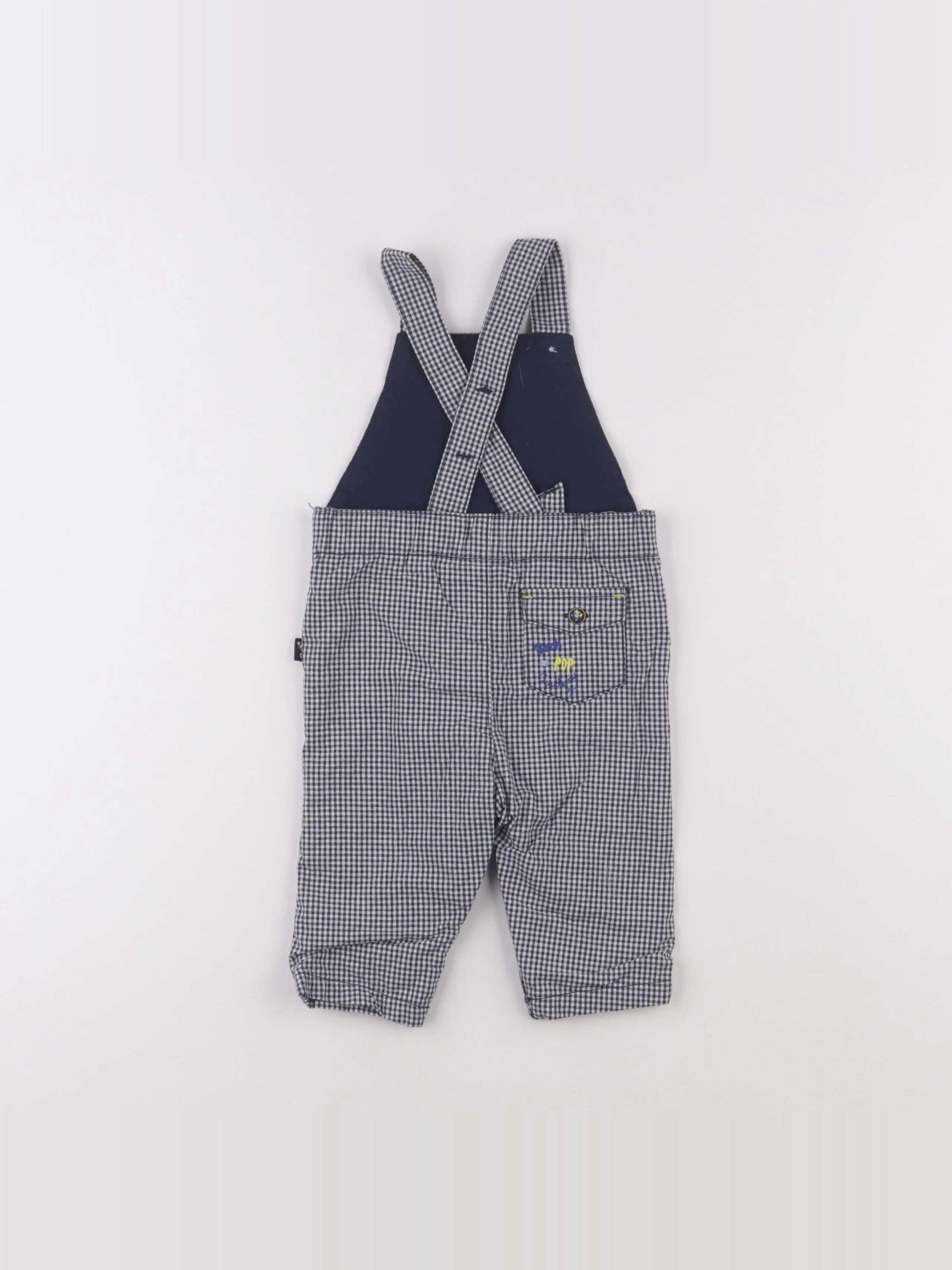 Sergent Major - salopette bleu - 6 mois