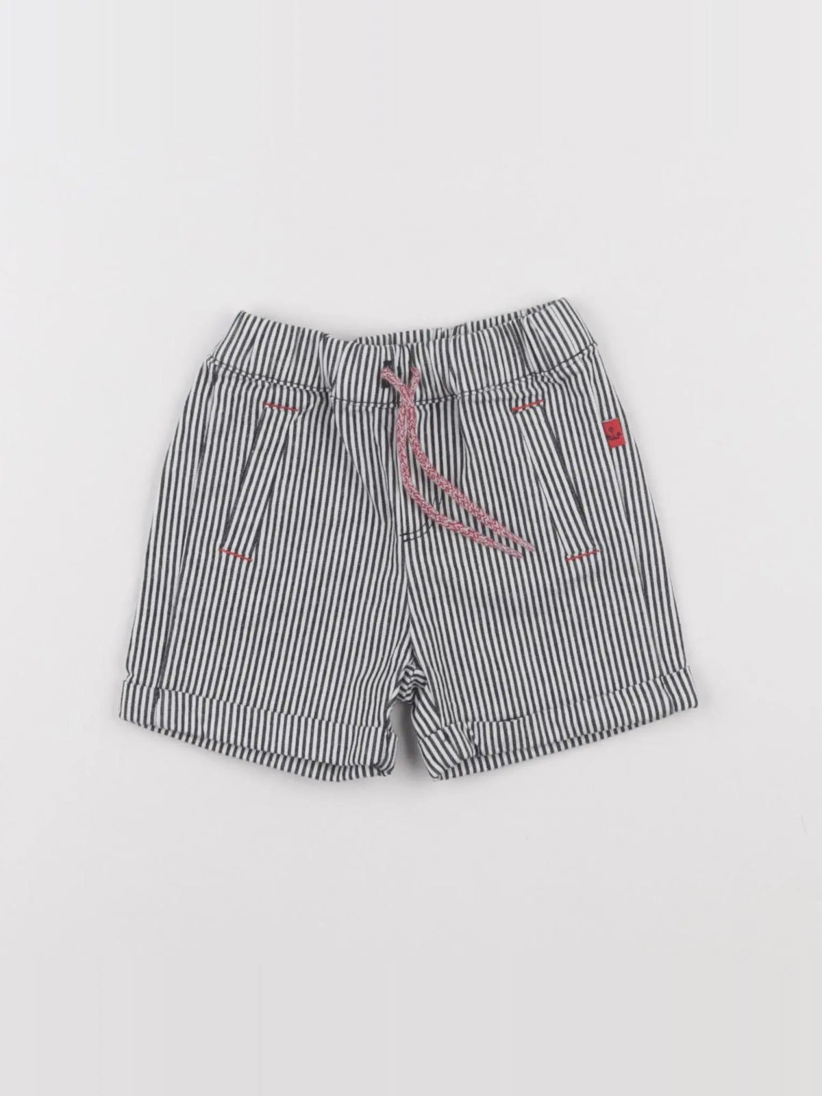 Absorba - short bleu - 3 mois