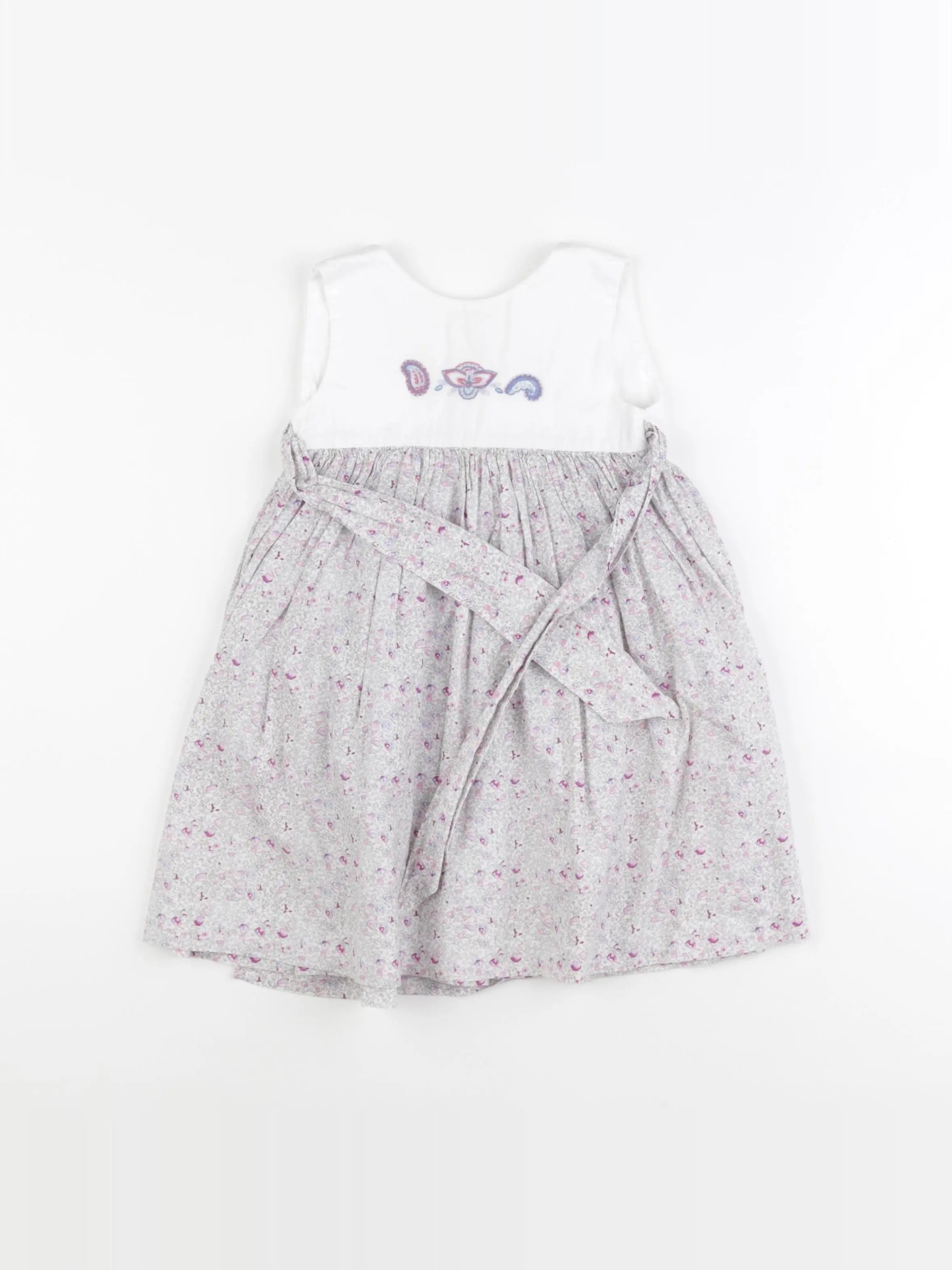 Acanthe - robe multicolore - 12 mois