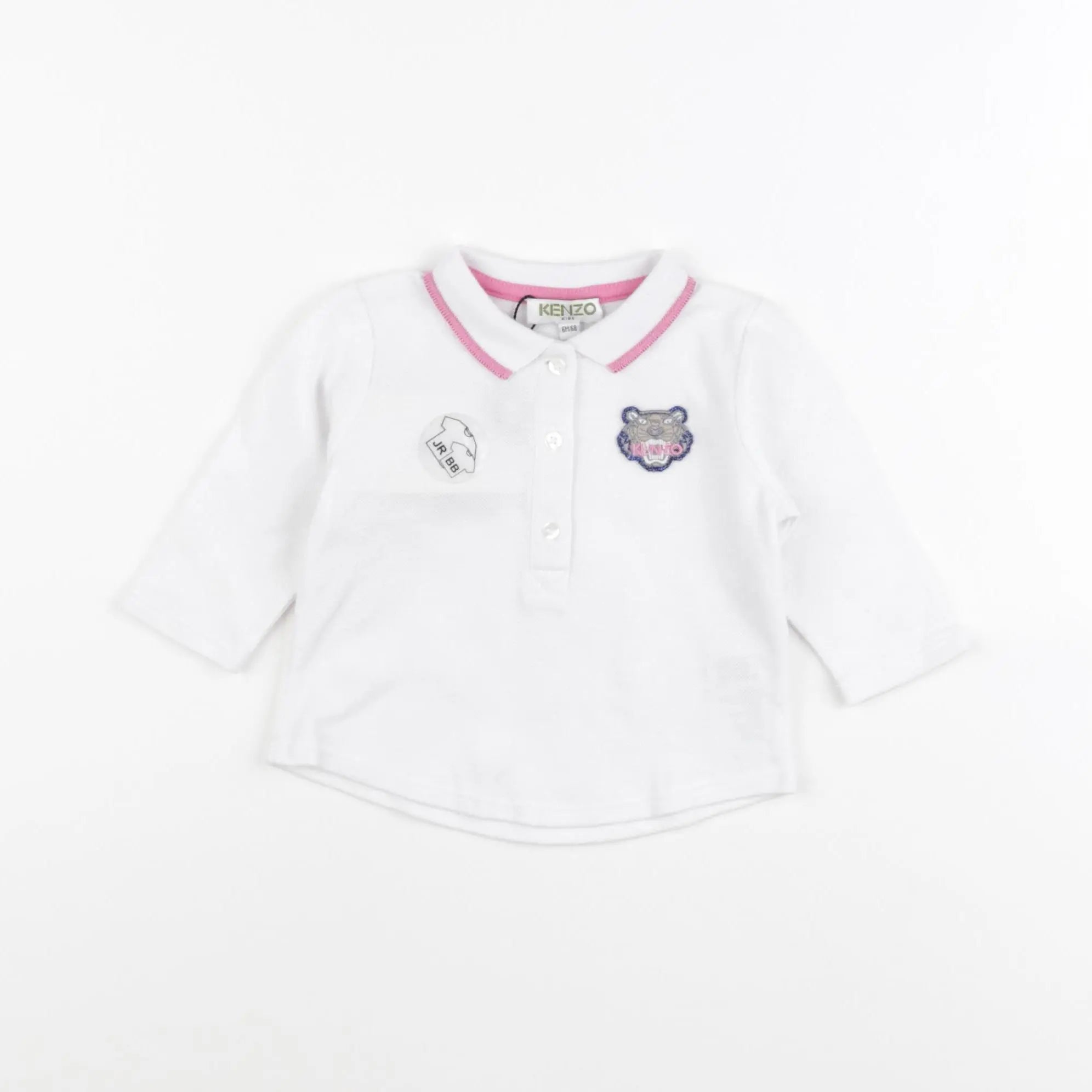 Kenzo - polo blanc (état neuf) - 6 mois