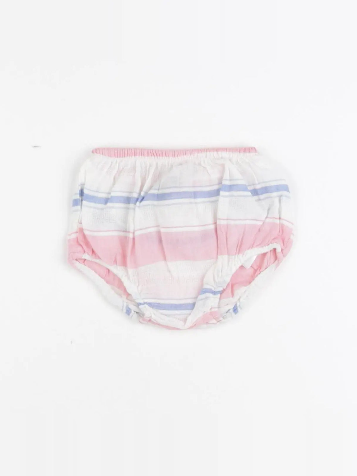 Sergent Major - bloomer bleu, rose - 3 mois