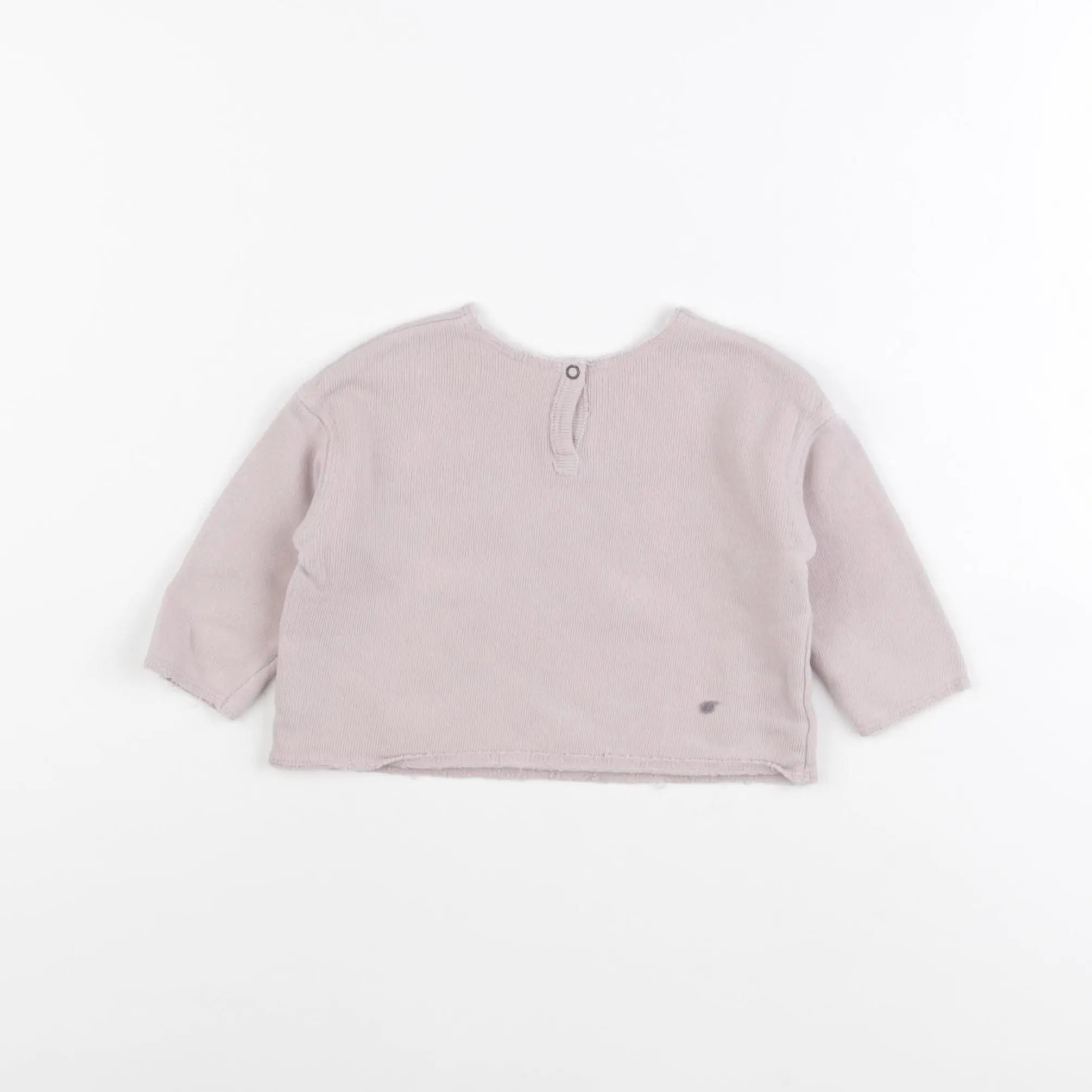 Babe & Tess - pull rose - 6 mois