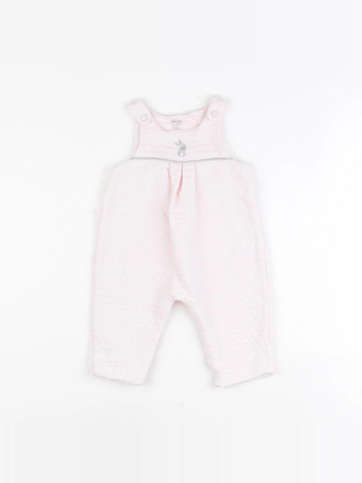 Obaïbi - salopette rose - 3 mois