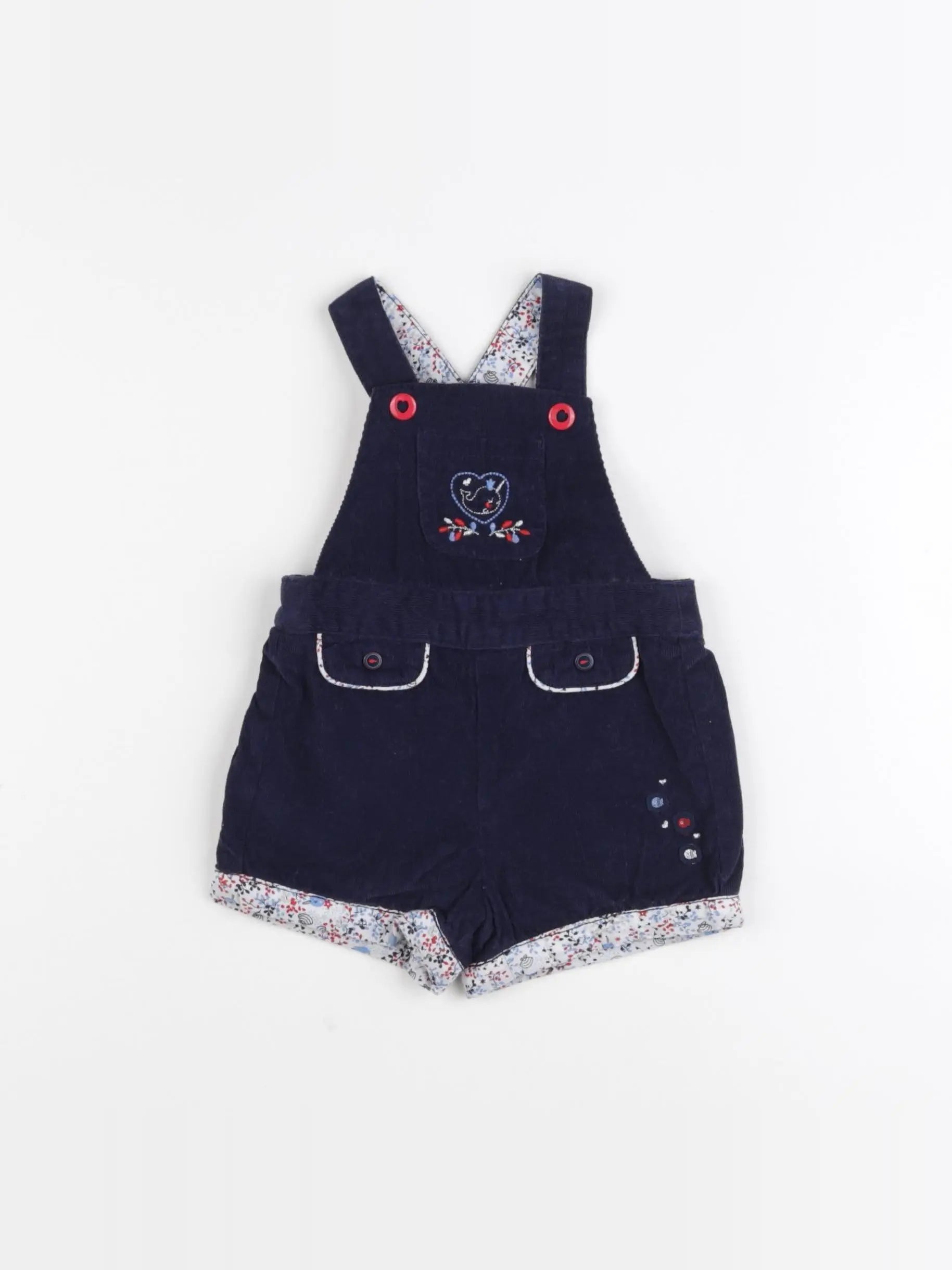 Sergent Major - combinaison bleu - 3 mois