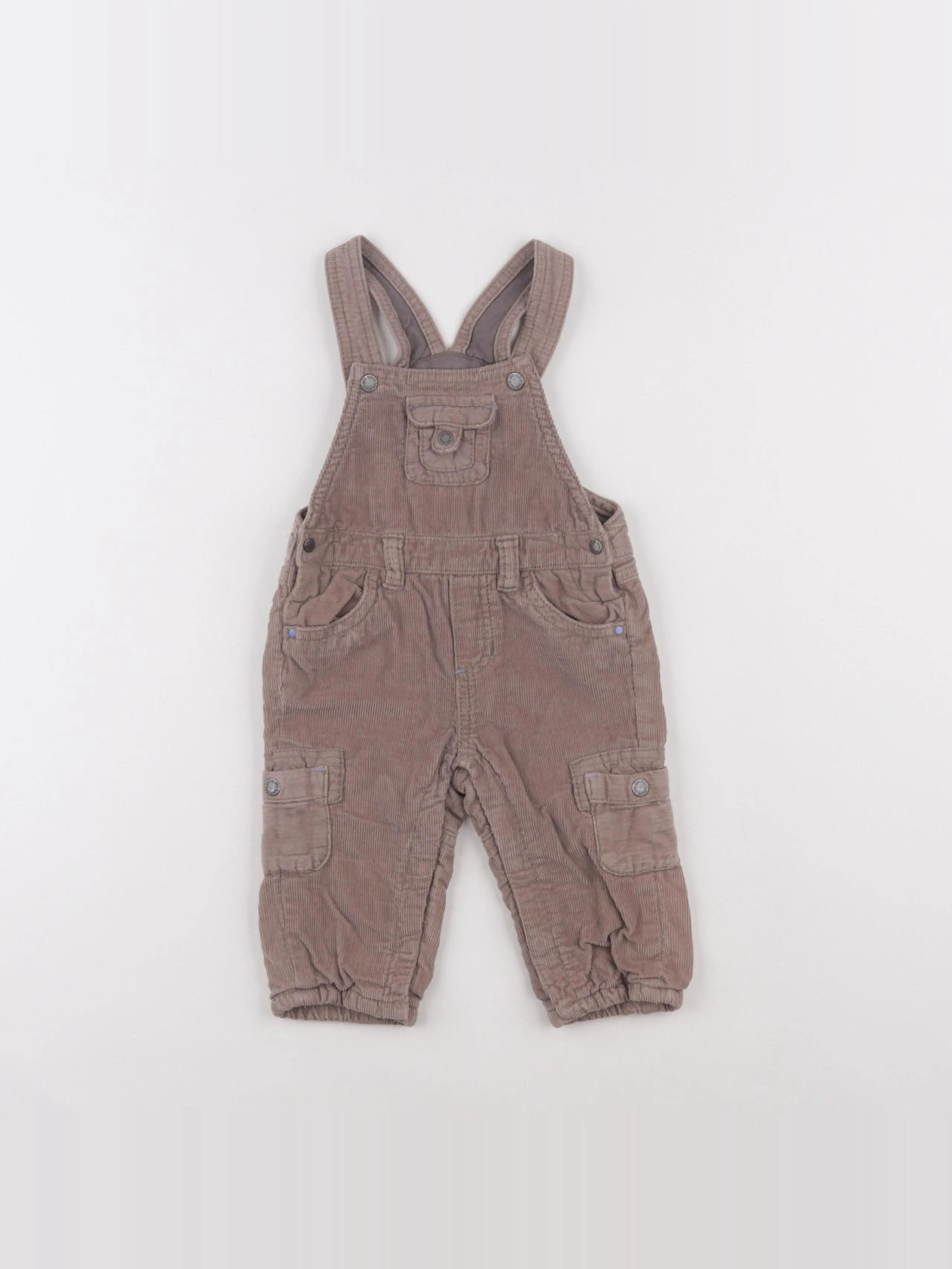 Obaïbi - salopette beige - 6 mois